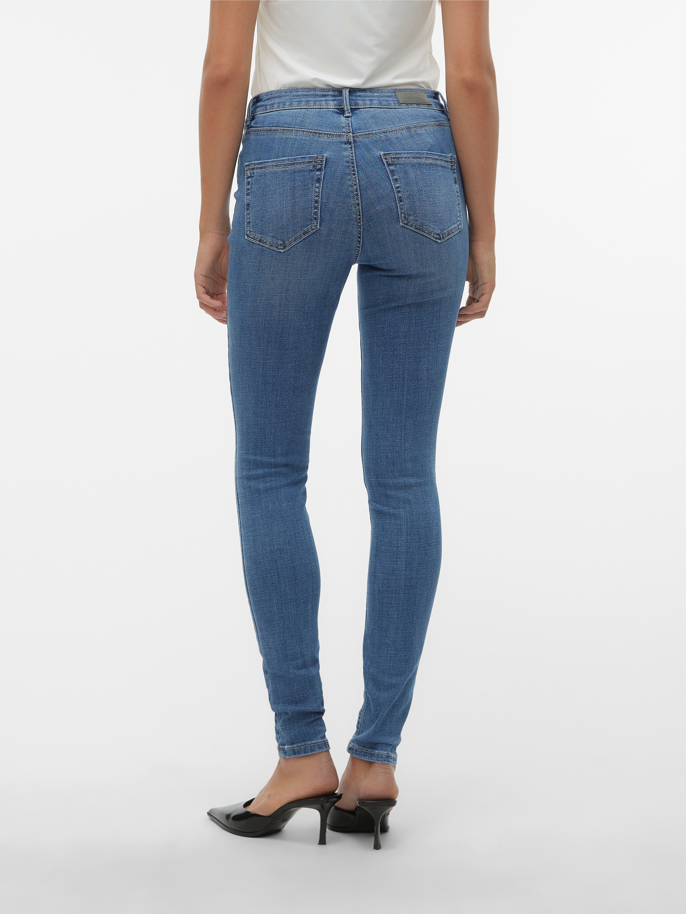 Vero Moda Skinny-fit-Jeans »VMFLASH MR SKINNY JEANS LI347 NOOS«
