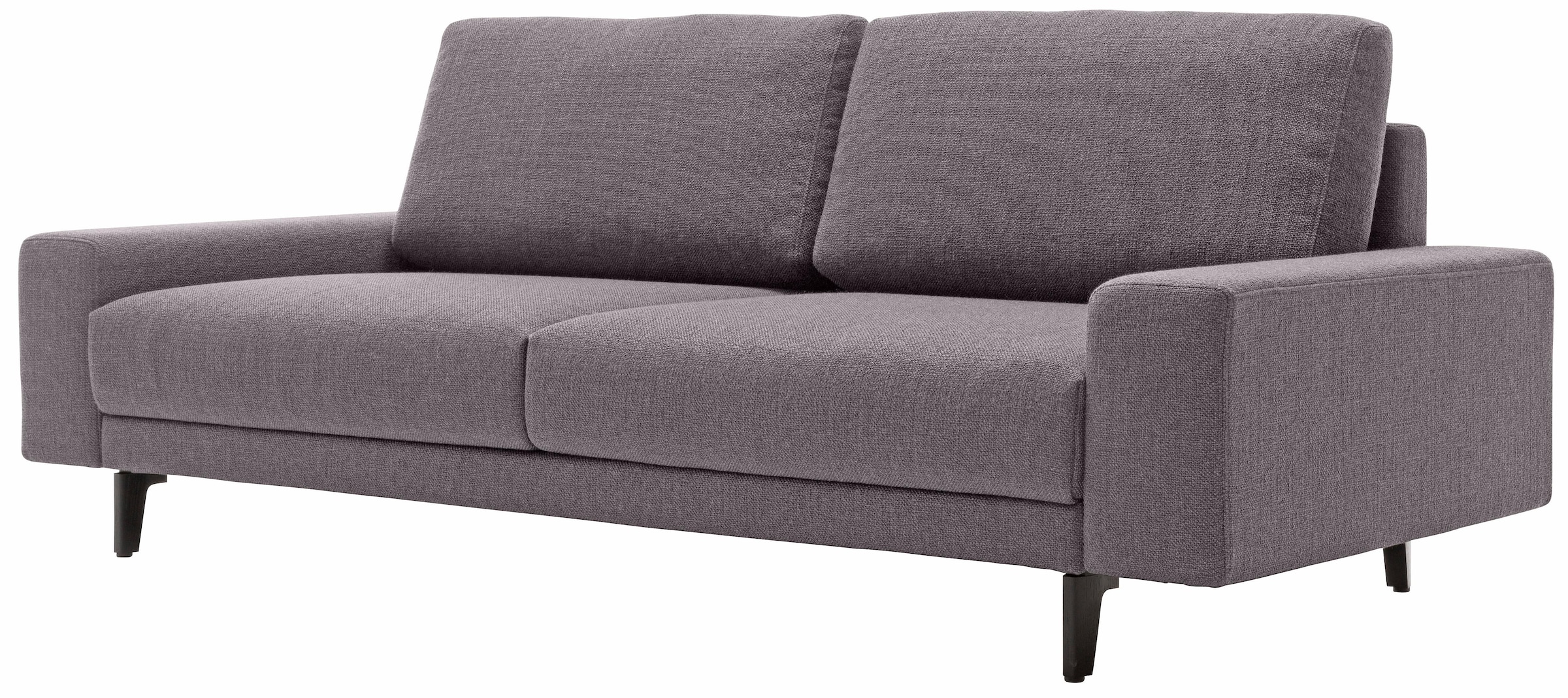 Creation BY ROLF BENZ 2-places »CR.450, Designsofa, Loungesofa« accoudoir large et bas, pieds en aluminium coulé couleur ombre, largeur 180 cm