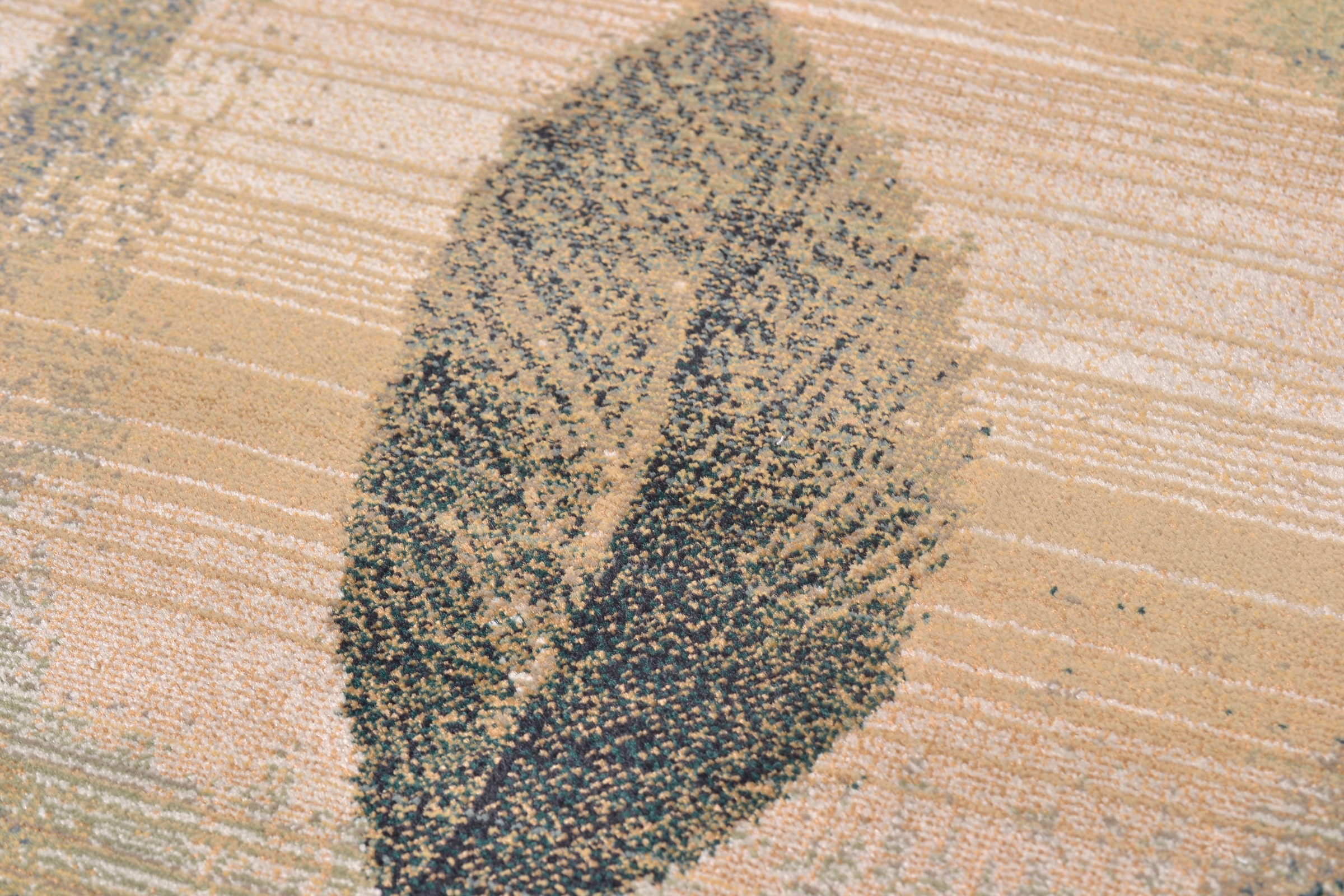 THEKO Teppich »Gabiro 003« rechteckig 10 mm Höhe Kurzflor, modernes florales Design, Wohnzimmer