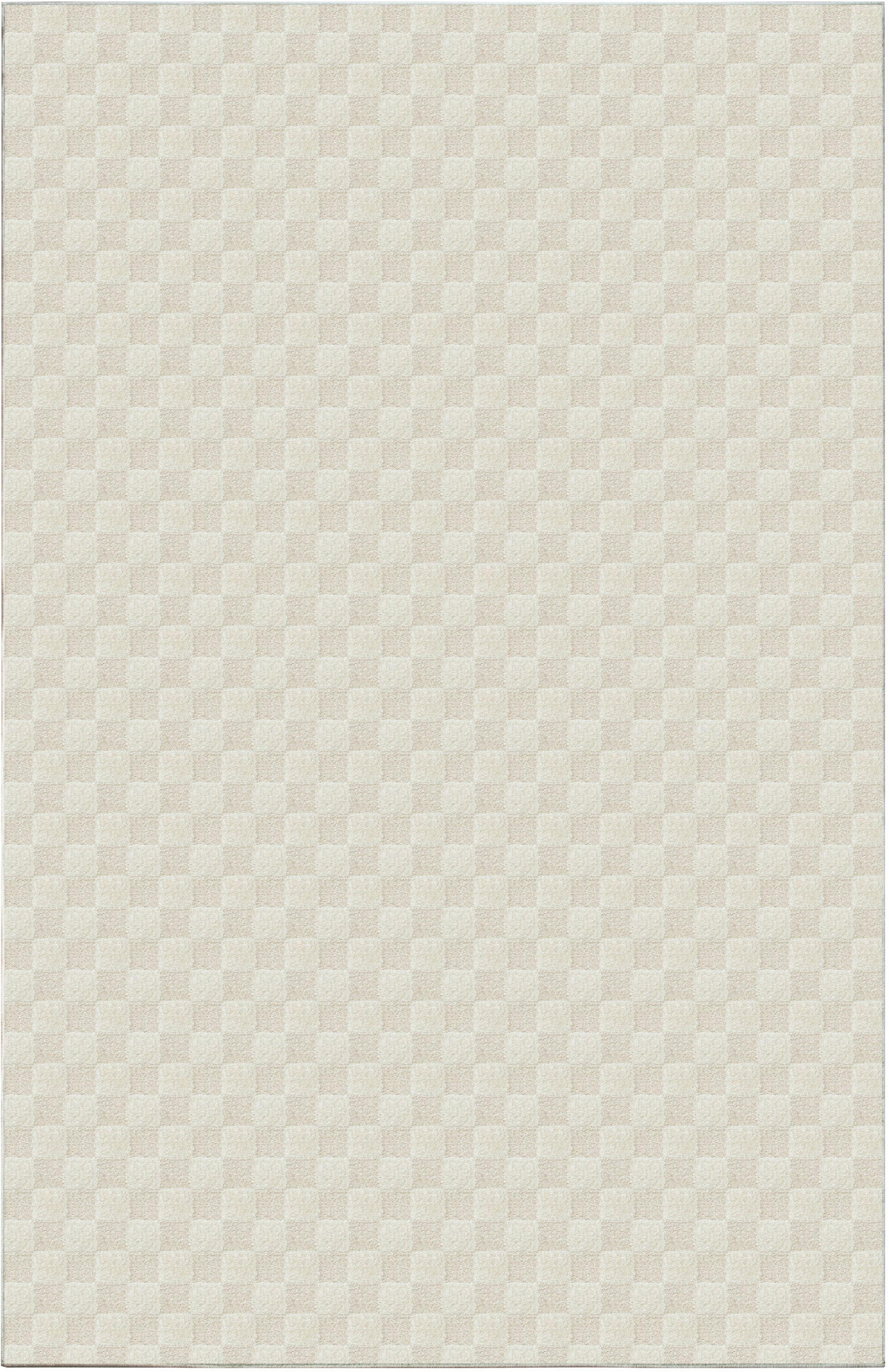 my home Teppich »Lummia, Schachbrett-Design in Hoch-Tief-Struktur« rechteckig 9 mm Höhe 3D-Effekt, softer Kurzflor, pflegeleicht, Scandi-Look