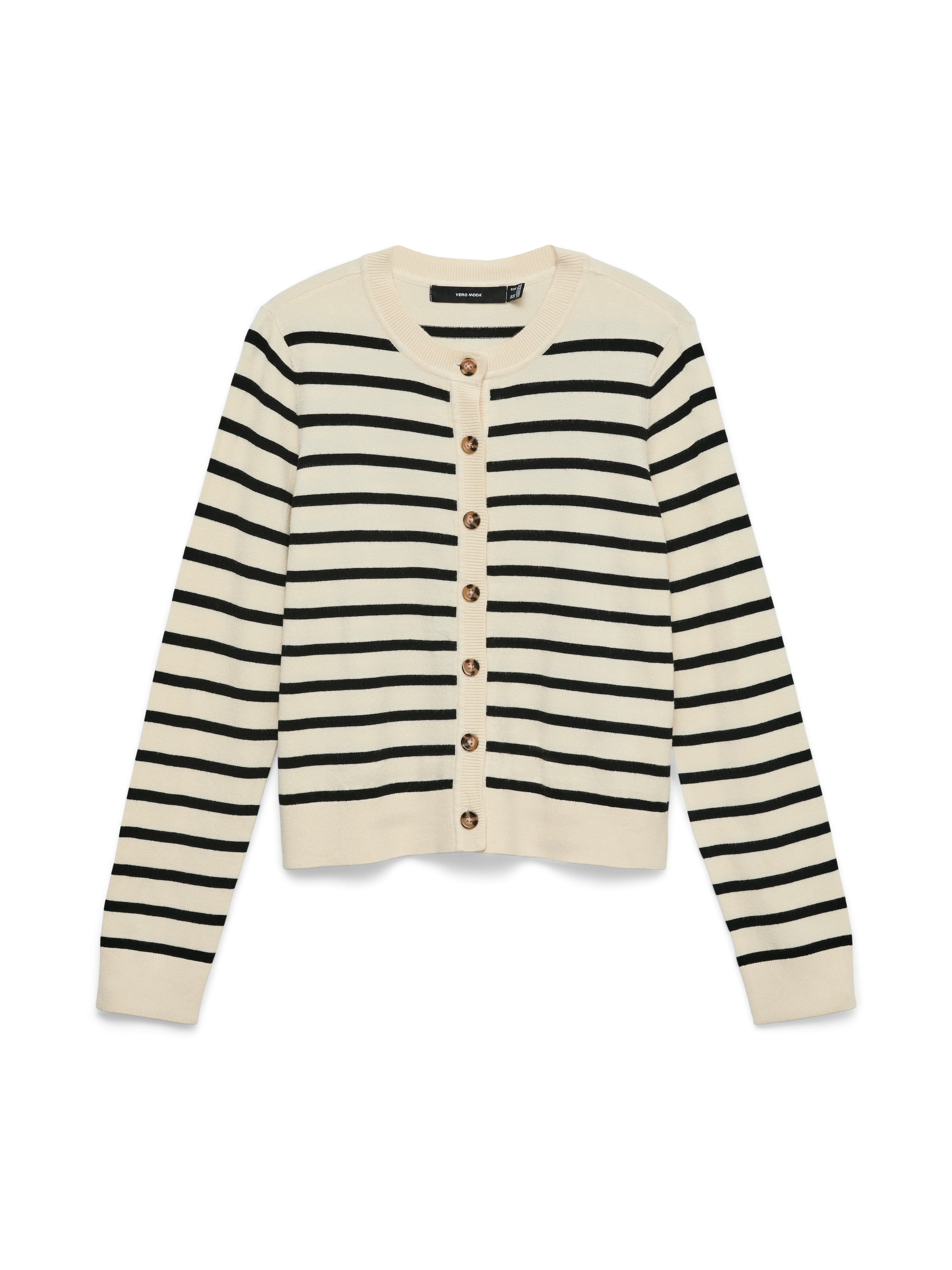 Vero Moda Strickjacke »VMSABA PLAIN LS O-NECK CARDIGAN NOOS«