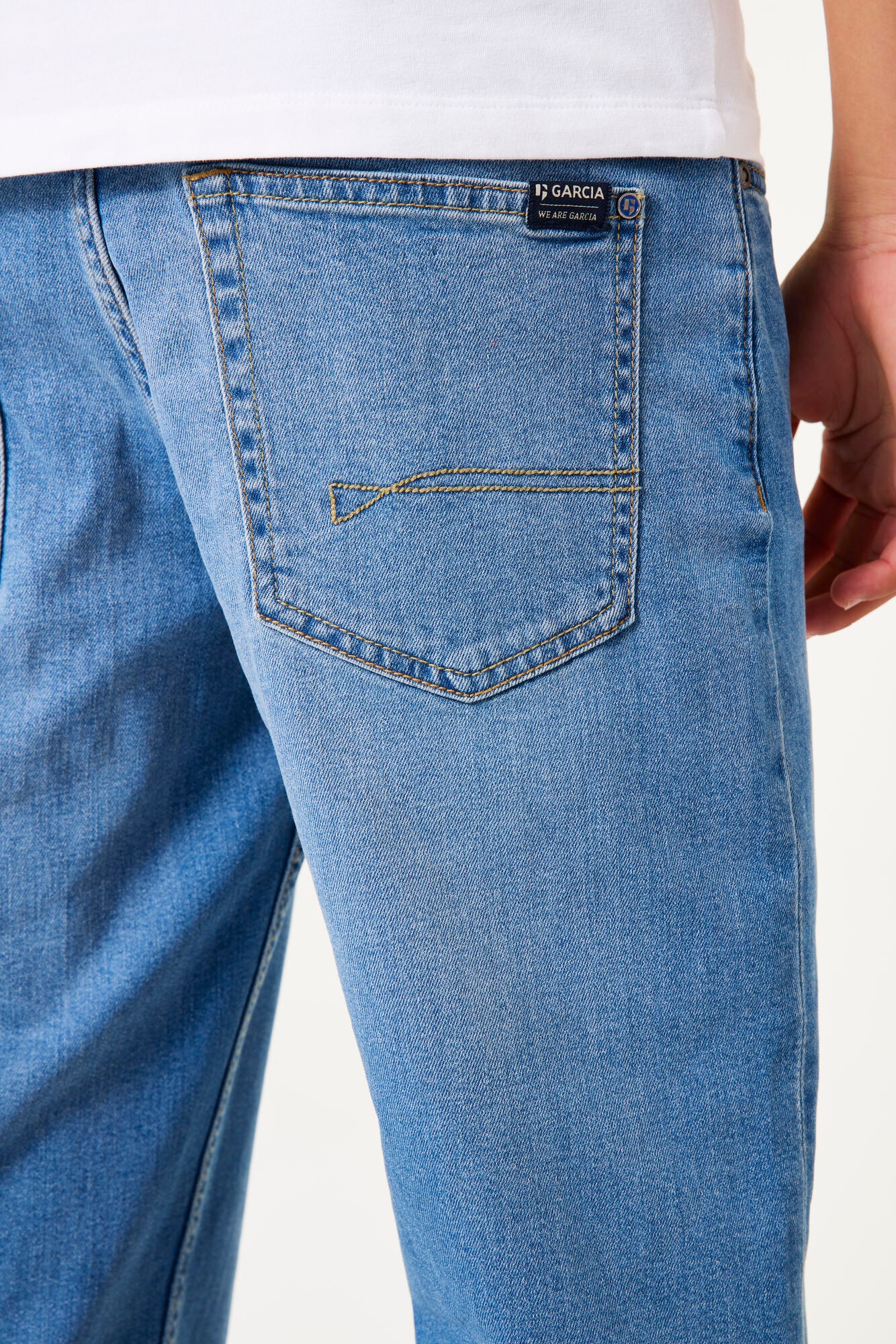 Garcia Jeans droit »Ilyano« Taille légèrement plus basse