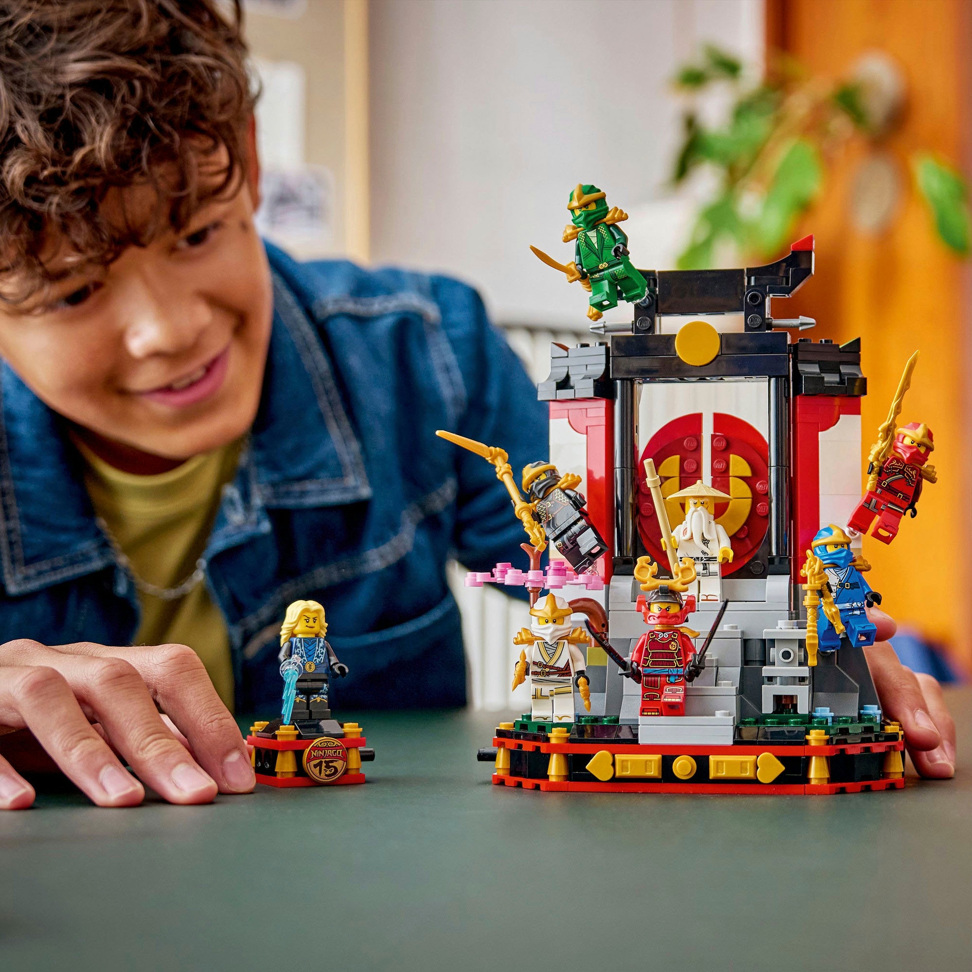 LEGO® Pions de construction »15-jähriges Jubiläum: Ninja-Charaktere zum Ausstellen (71866)« LEGO Ninjago; Made in Europe