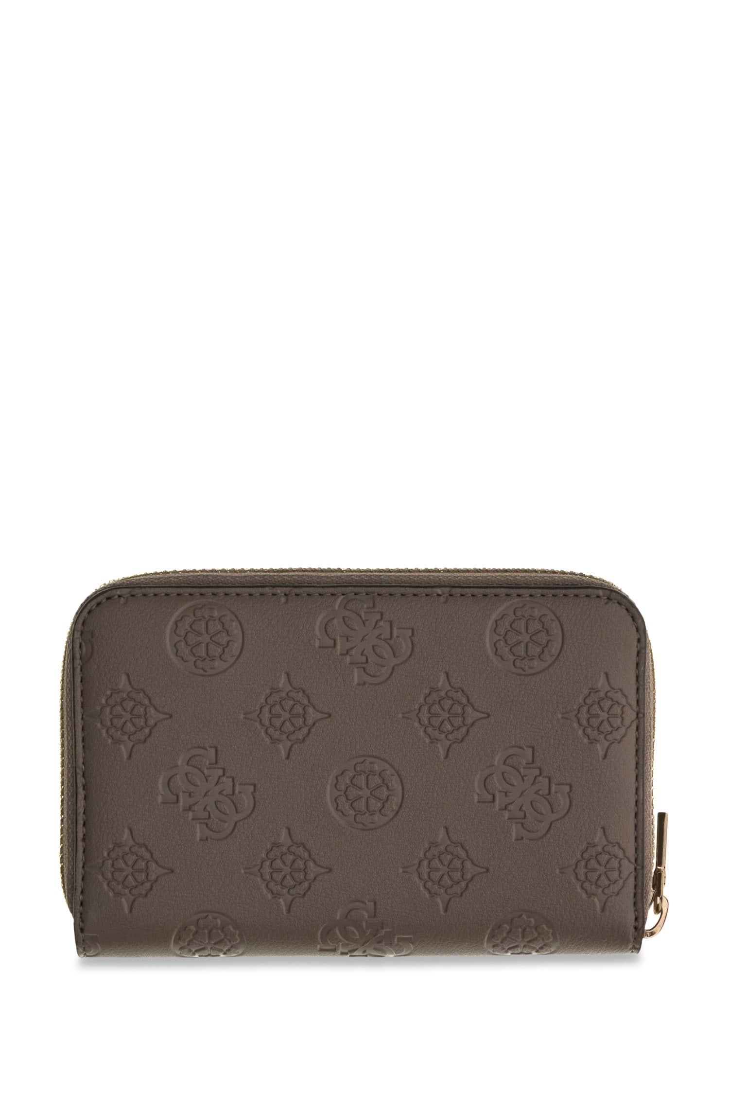 Guess Porte-monnaie »CARMELLA SLG MEDIUM ZIP AROUND« Damen Portemonnaie, Geldbeutel mit Reissverschluss-Münzfach