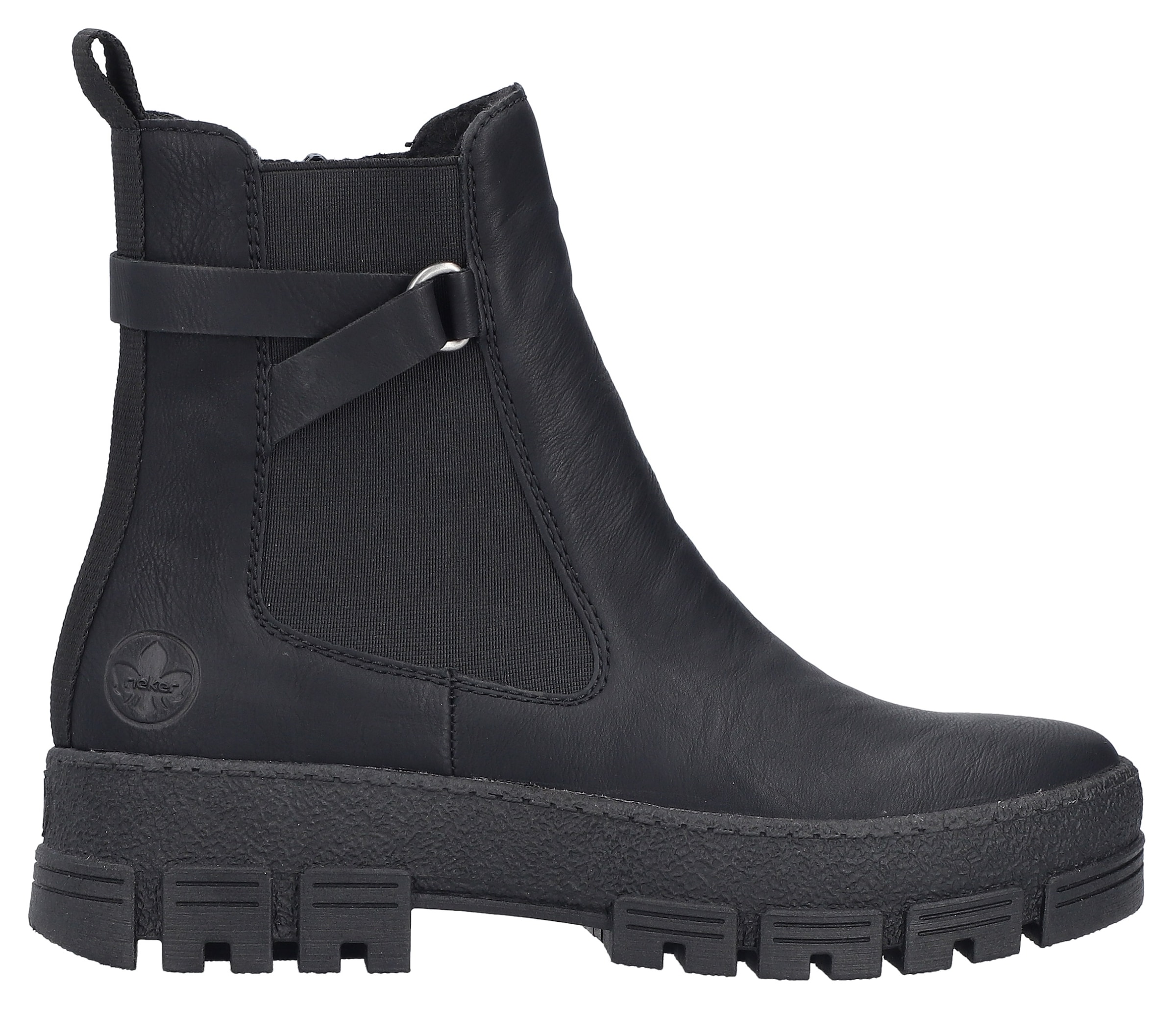 Rieker Bottes d'hiver  chelsea boots, bottines à plateforme, bottines classiques avec doublure chaude