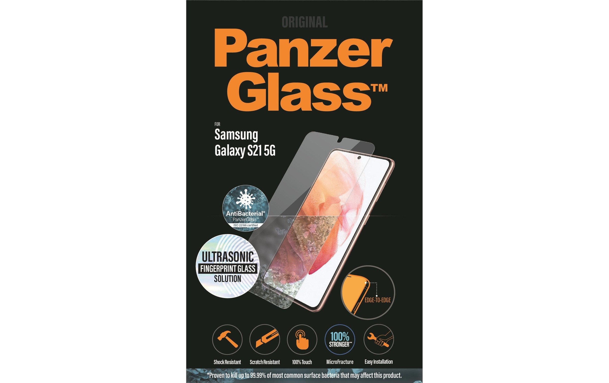 PanzerGlass Schutzfolie »Case« Mit Rahmen
