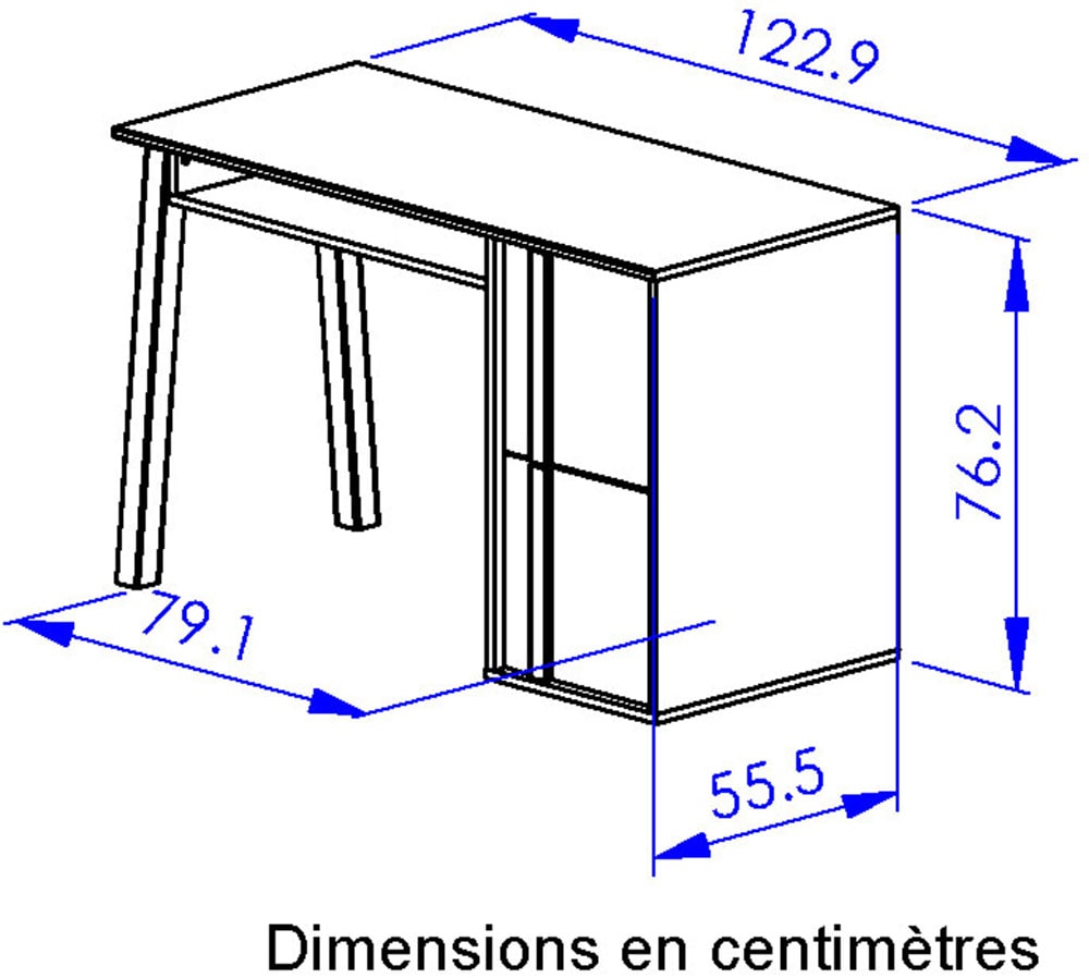 Gami Ensemble de chambre à coucher »ARIA« Set, 3 tlg. Ein praktisches Kopfteil mit Stauraum