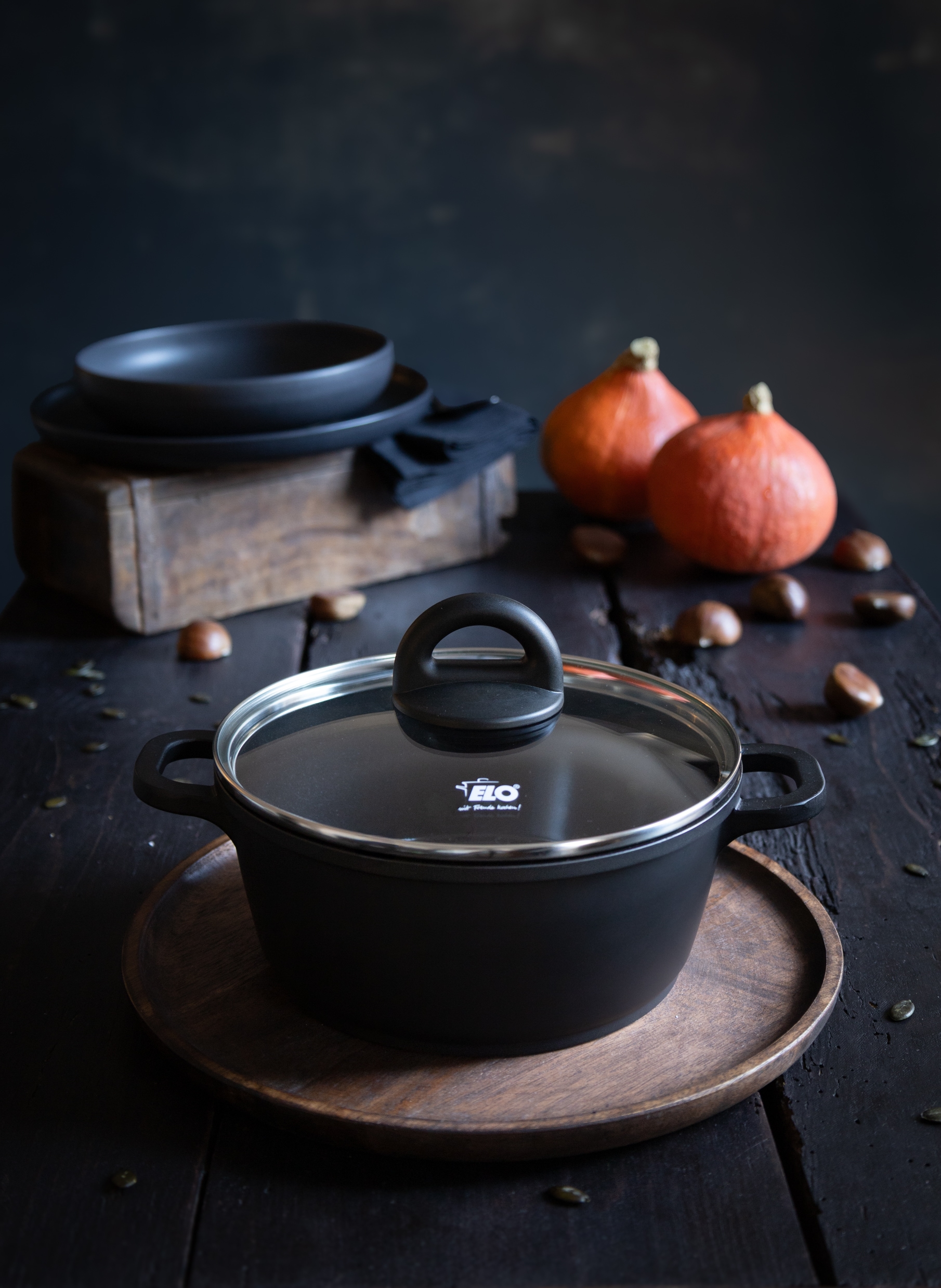 Elo Basic Casserole »Black« 1 tlg.