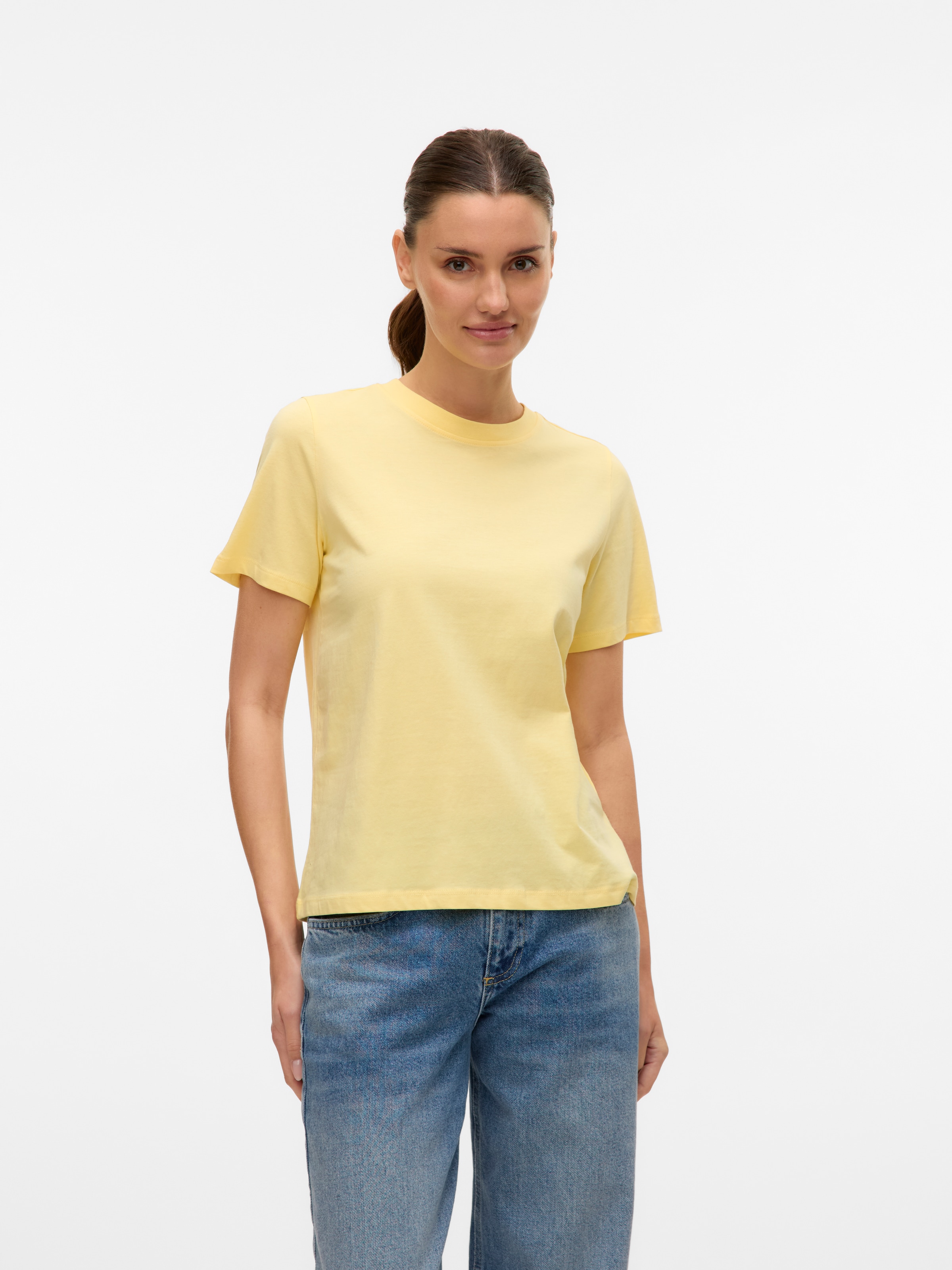 Vero Moda Kurzarmshirt »VMPAULINA SS T-SHIRT GA JRS NOOS«
