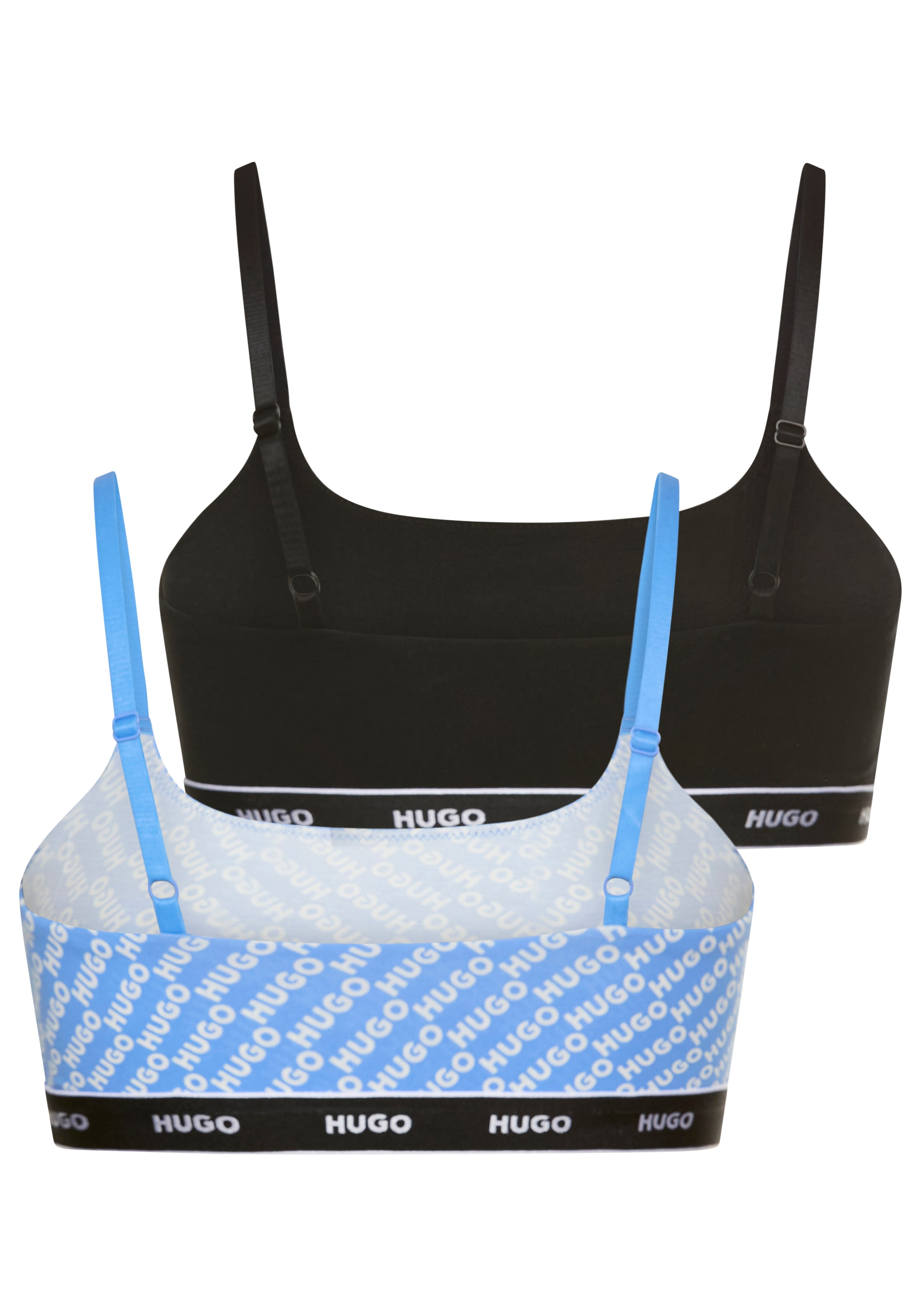 HUGO Underwear Bralette »TWIN BRALETTE DESIGN« 2 Stk. ohne Verschluss, ohne Polsterung