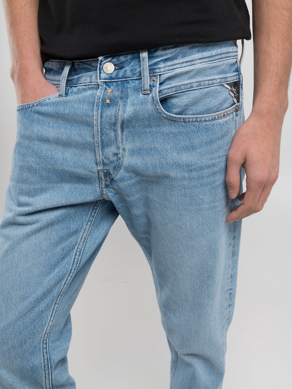 Replay Straight-Jeans »GROVER« in vielen verschiedenen Waschungen, mit Stretch