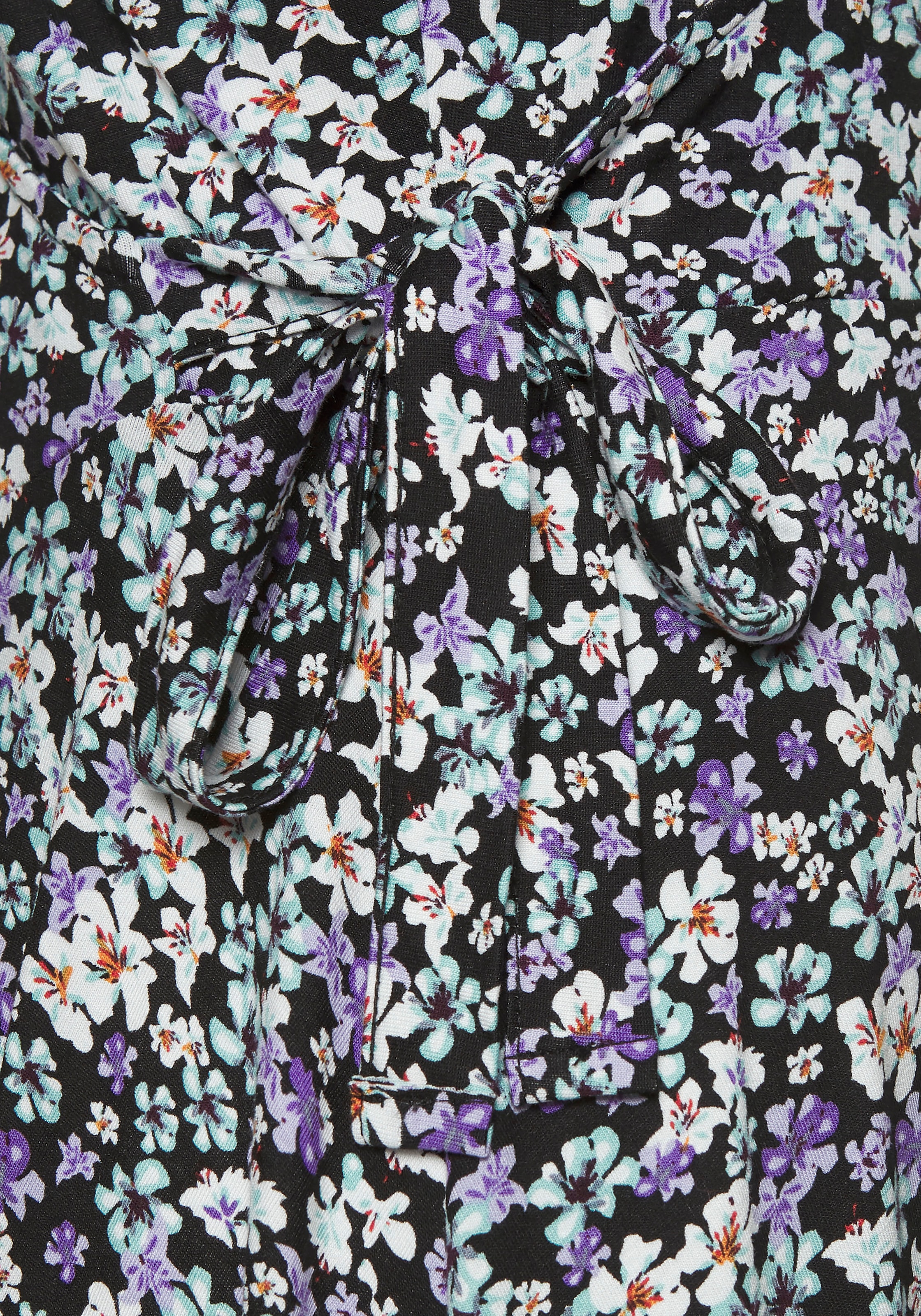 Vivance Jerseykleid mit Alloverdruck und Bindeband, Wickelkleid, Sommerkleid