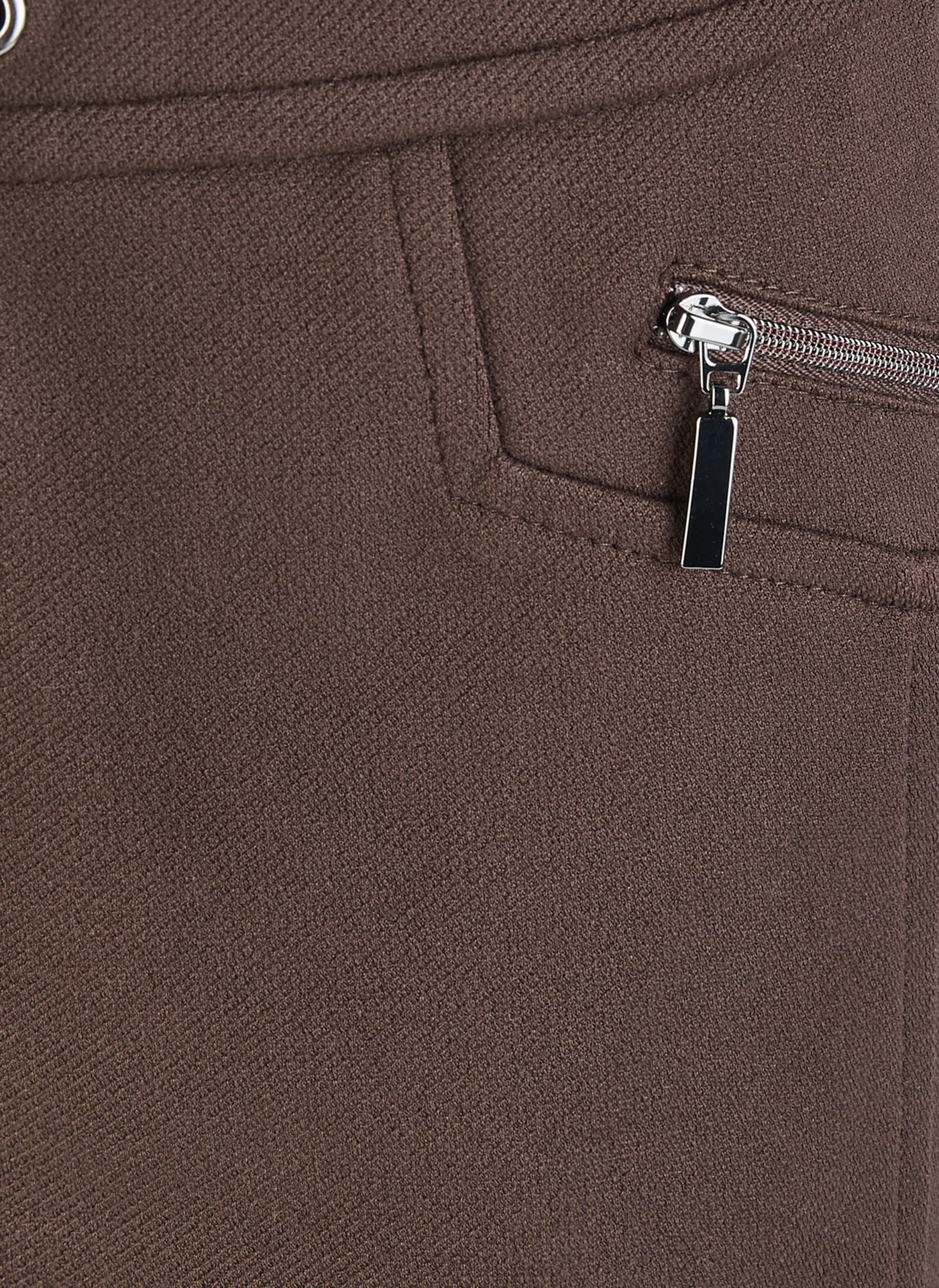 Rabe Pantalon en tissu  avec taille élastique et cordon / viscose stretch