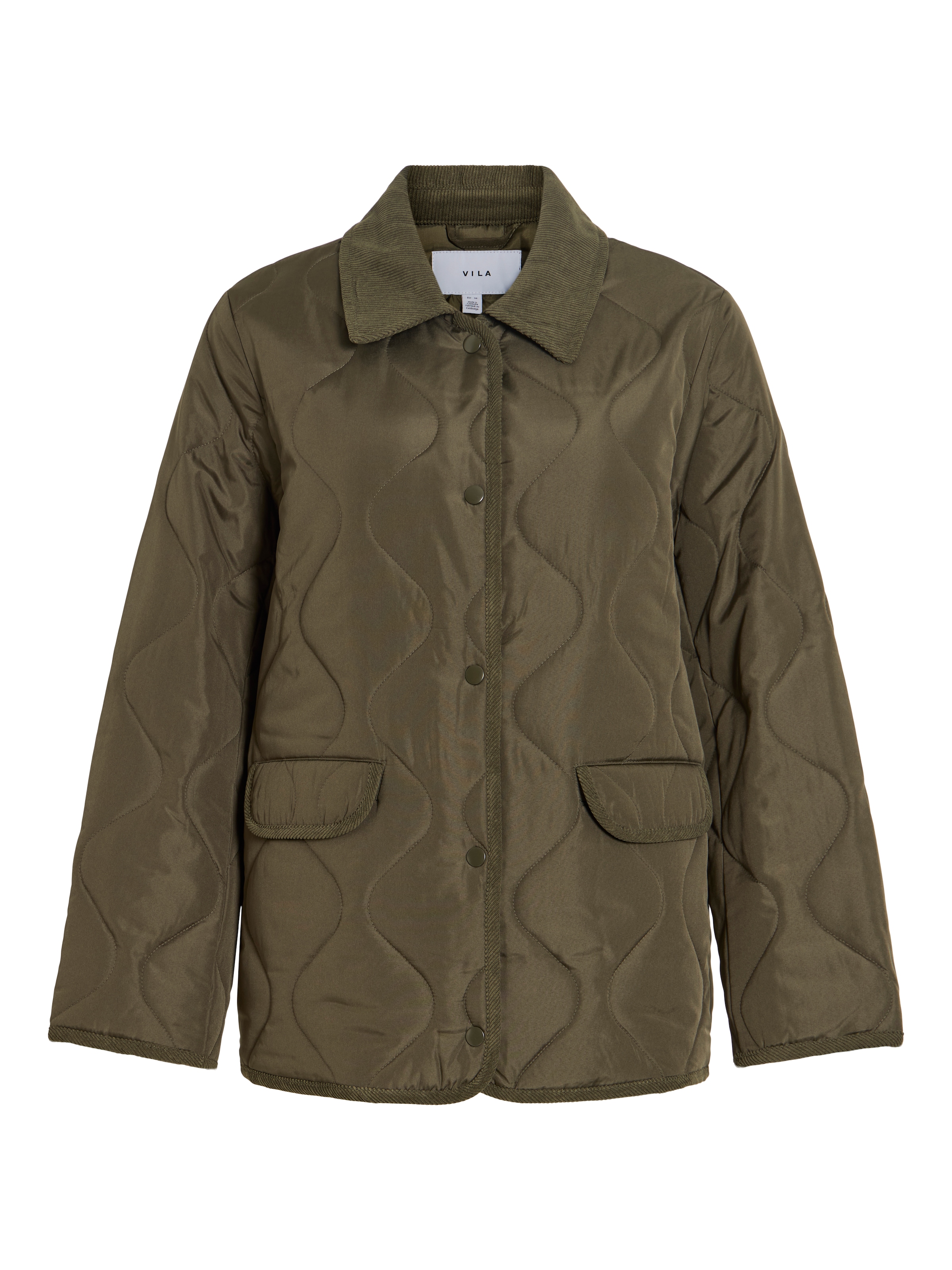 Vila Veste matelassée »VITATE L/S QUILT DETAIL JACKET - NOOS« fibre synthétique
