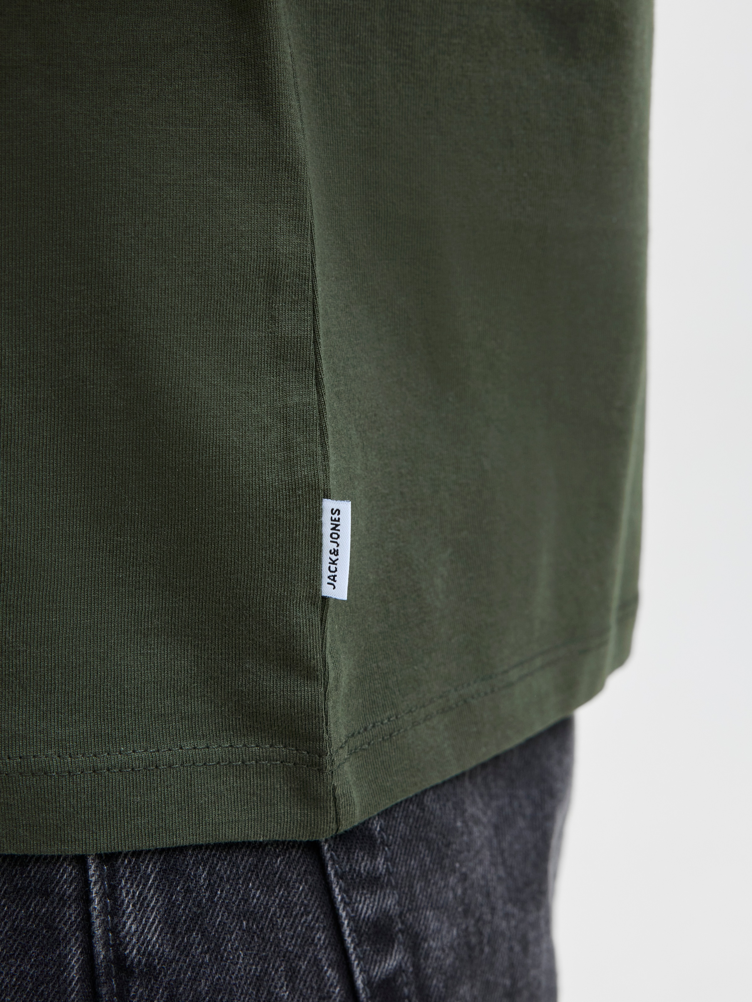 Jack & Jones Shirt à col rond »JJEORGANIC BASIC TEE SS O-NECK NOOS« Baumwolle, regular fit