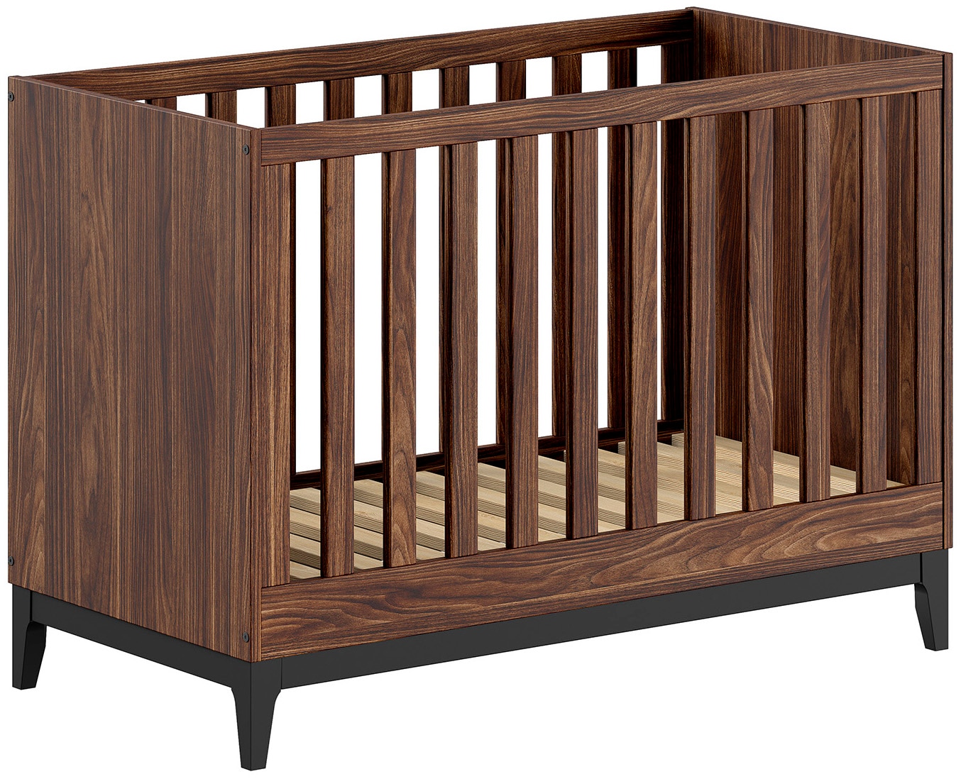 Vipack Ensemble de meubles pour bébé »Ilyas, das perfekte Set für Ihr Kinderzimmer« 4 tlg. Pflegeleichte Oberfläche, Nussbaum Dekor