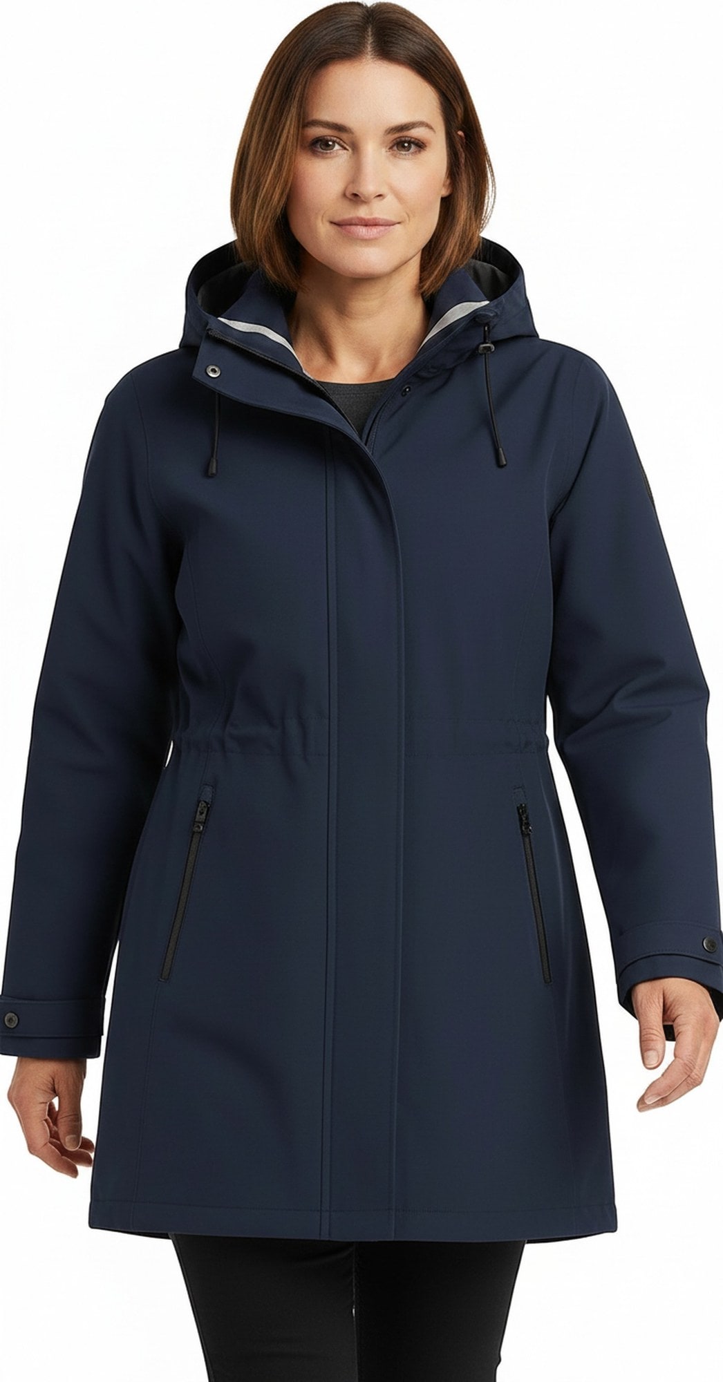 LPO Funktionsparka »Insa Outdoorparka« mit Kapuze verstellbarer Saum/Taille/Kapuze