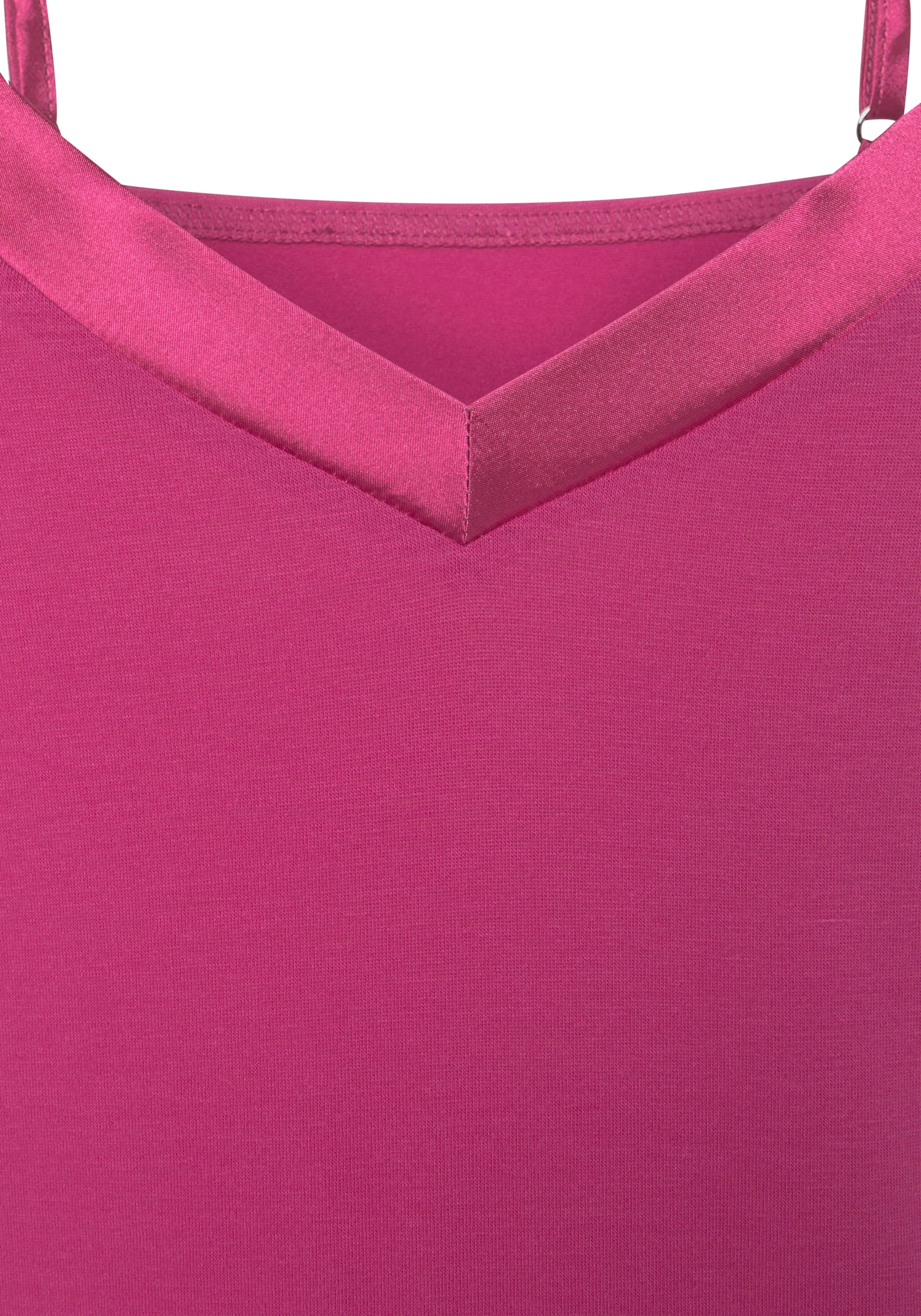 LASCANA Negligé mit Satin-Details