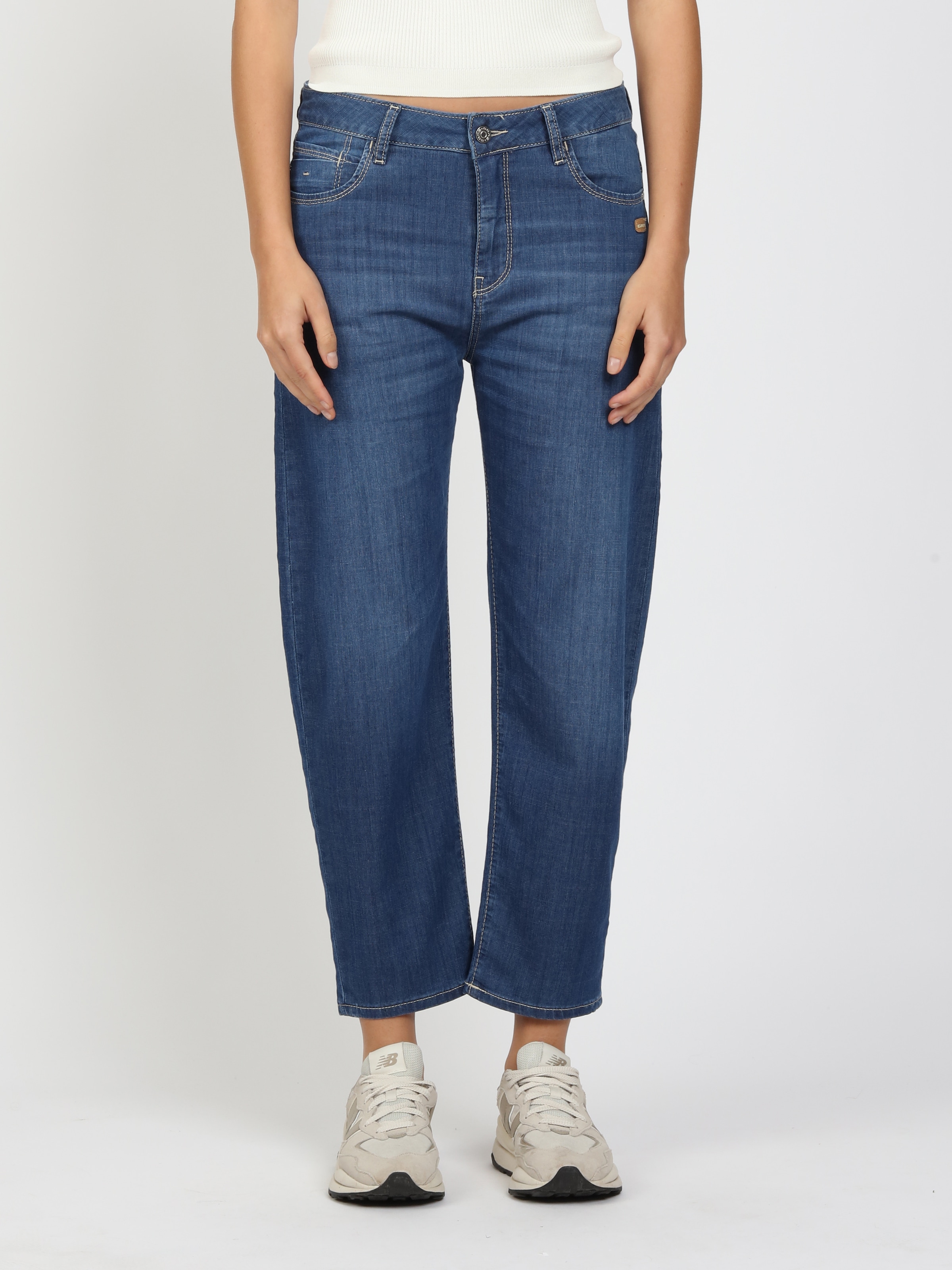 GANG Jeans à 5 poches »94IDA« denim clair, forme O, raccourci