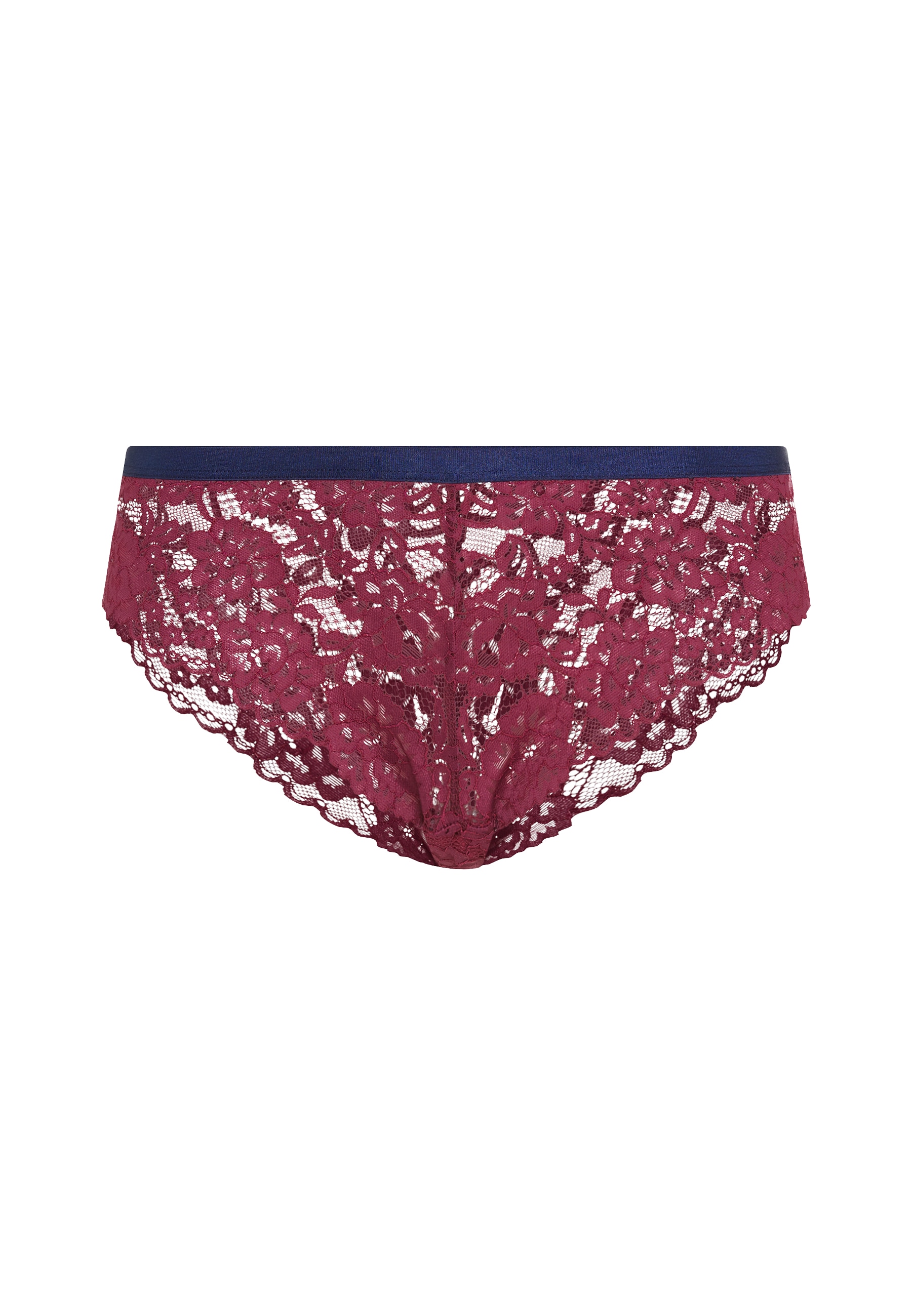 LSCN by LASCANA Slip brésilien 1 cuis avec bord-côte brillant