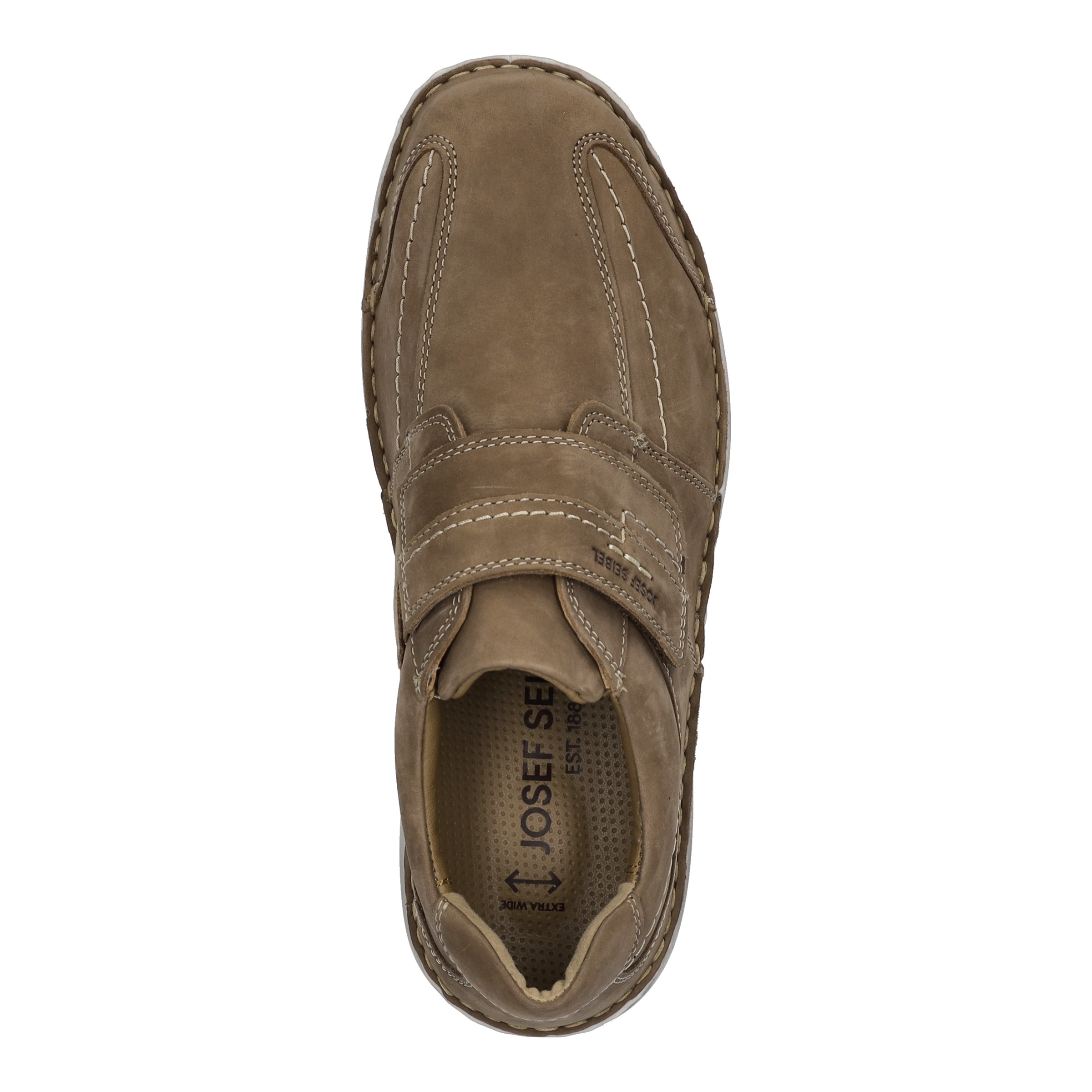 Josef Seibel Chaussures à scratch »New Anvers 02«  chaussure basse, chaussure de loisir, chaussure confortable largeur K (=extra large)