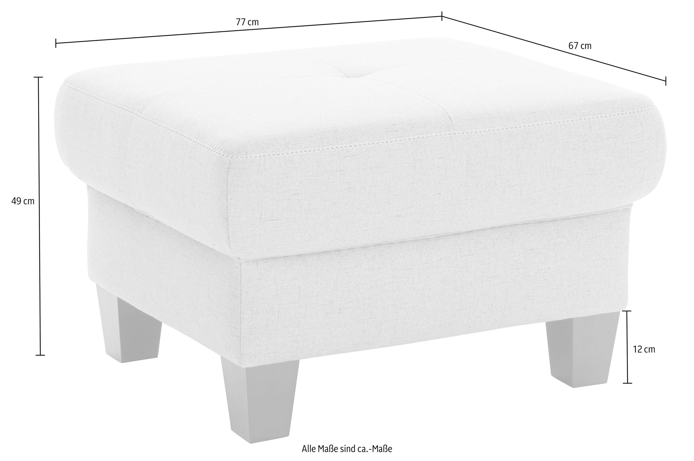 sit&more Hocker »Varese«