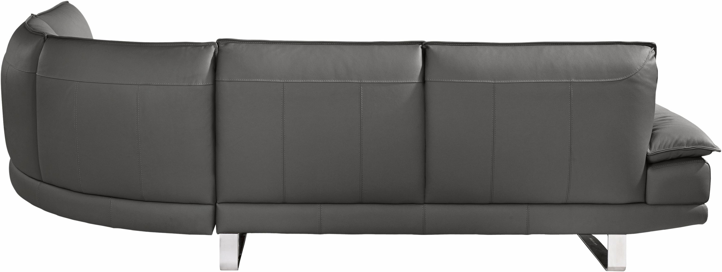 CALIA ITALIA Canapé d'angle »Dave, italienisches Designsofa mit erstklassigem Sitzkomfort, L-Form« mit tollen Lederbezügen