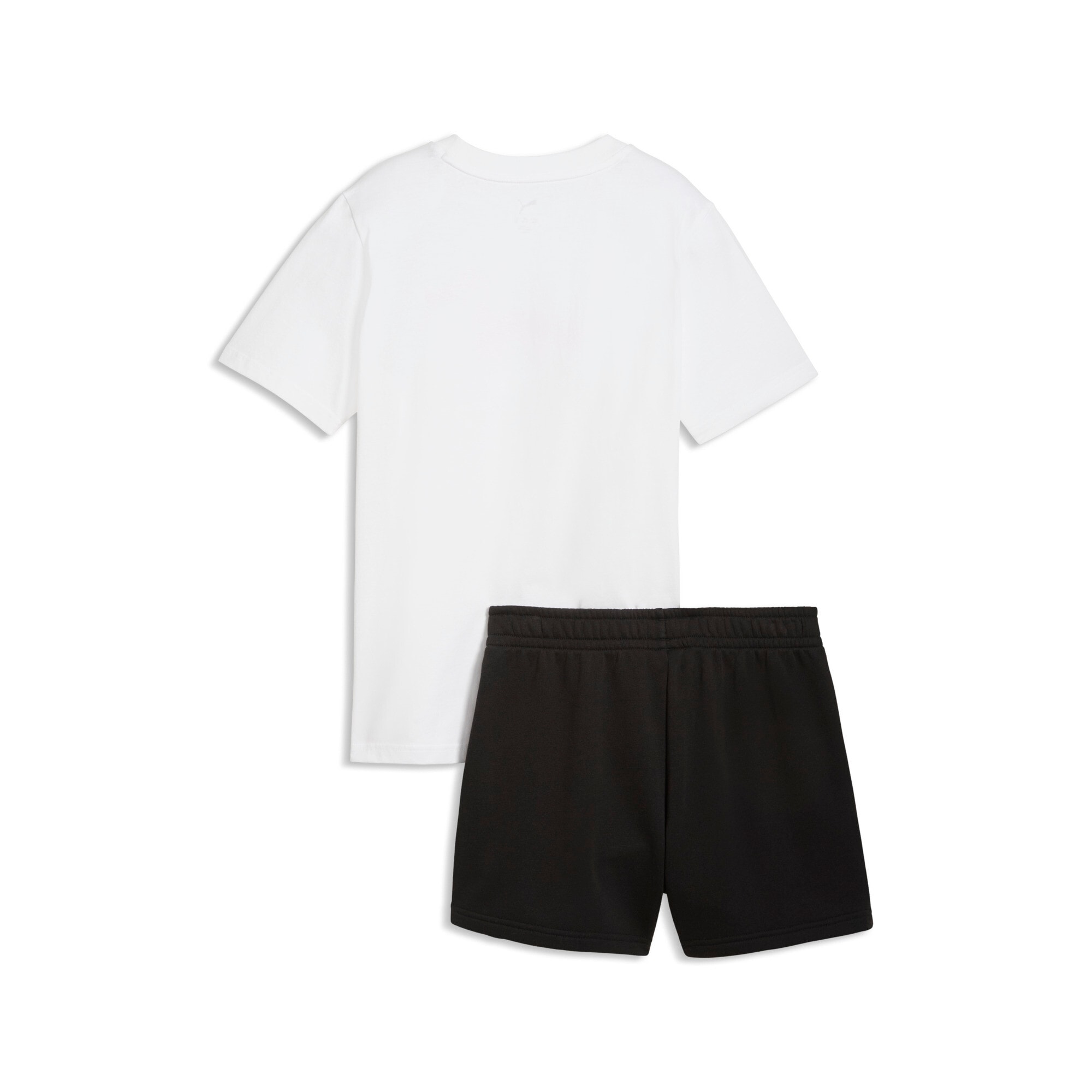 PUMA Trainingsanzug »ESS NO.1 LOGO TEE AND SHORTS SET G« 2 tlg. aus Baumwolle, mit elastischem Bund und innenliegendem Kordelzug