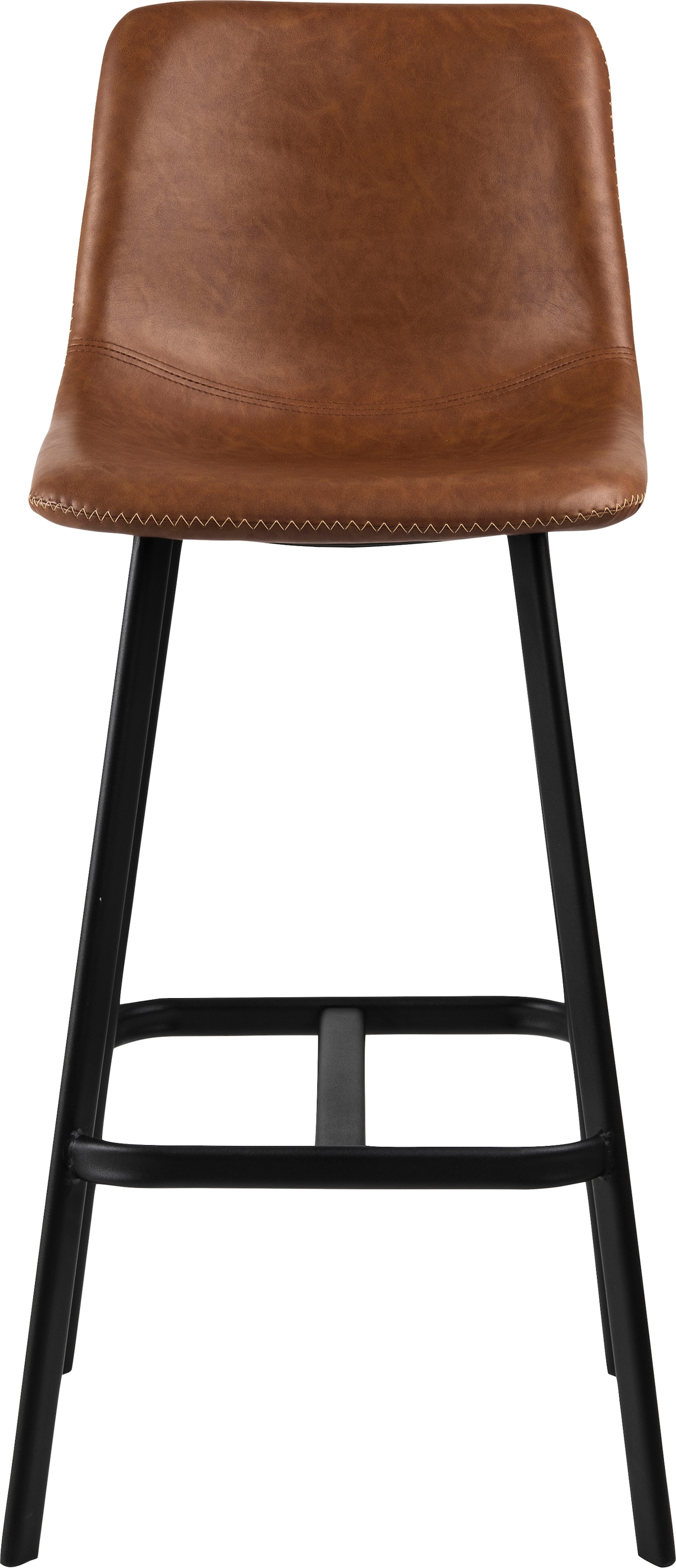 ACTONA GROUP Chaise de bistrot »Ohio« (Ensemble) 2 cuissiège avec pieds rectangulaires en acier et repose-pieds, plusieurs variantes