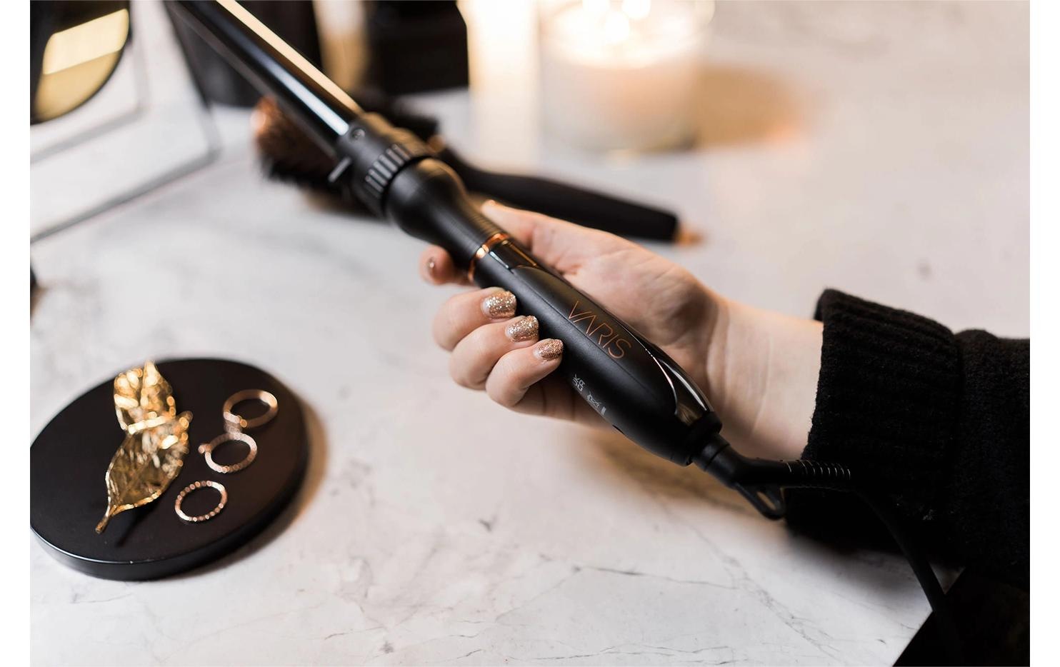   Fer à friser »varis Curling Iron System mit 4 Aufsätzen« Professionelles Styling-Set mit vier austauschbaren Aufsätzen