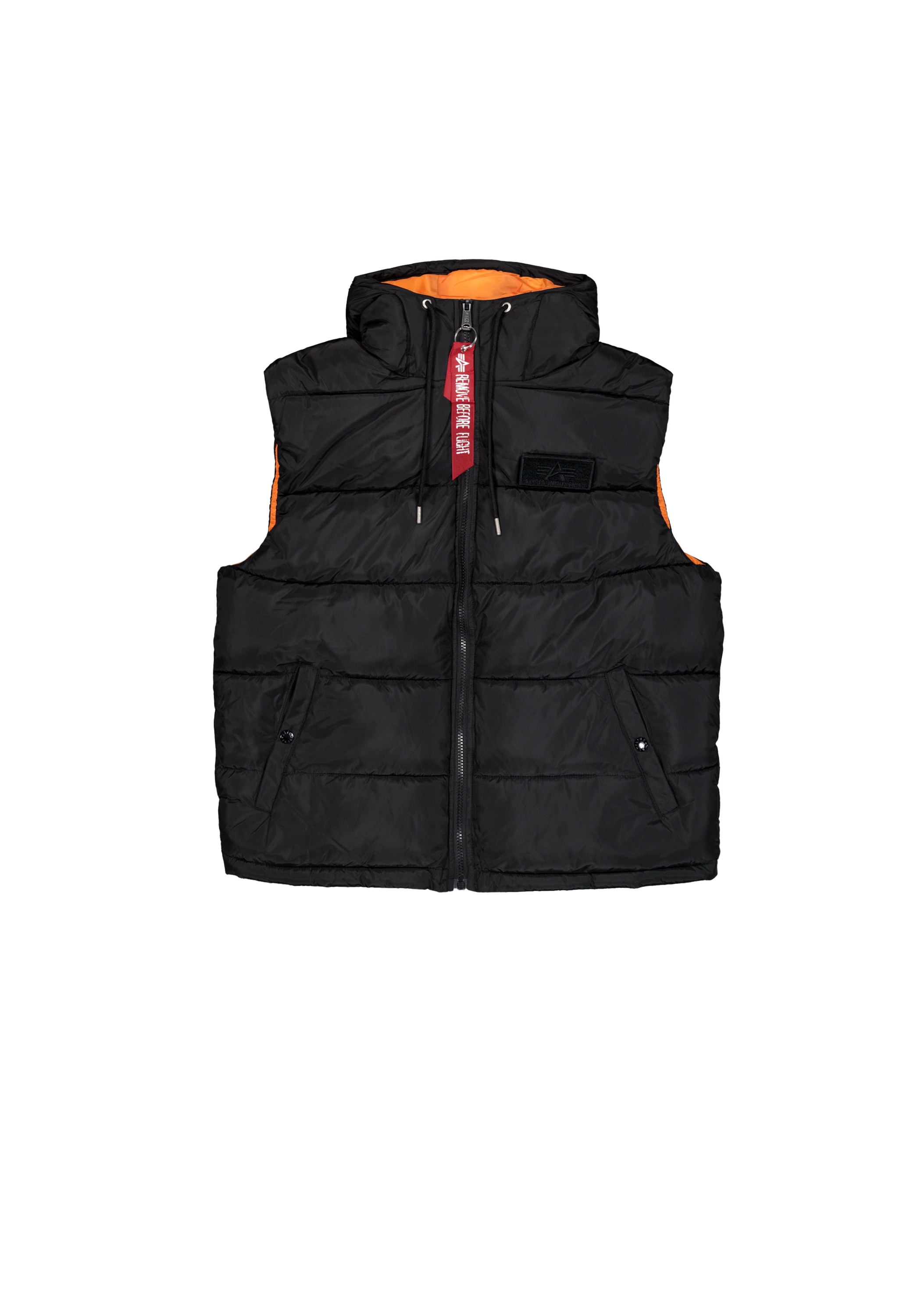 Alpha Industries Wendejacke »Hooded Puffer Vest FD«