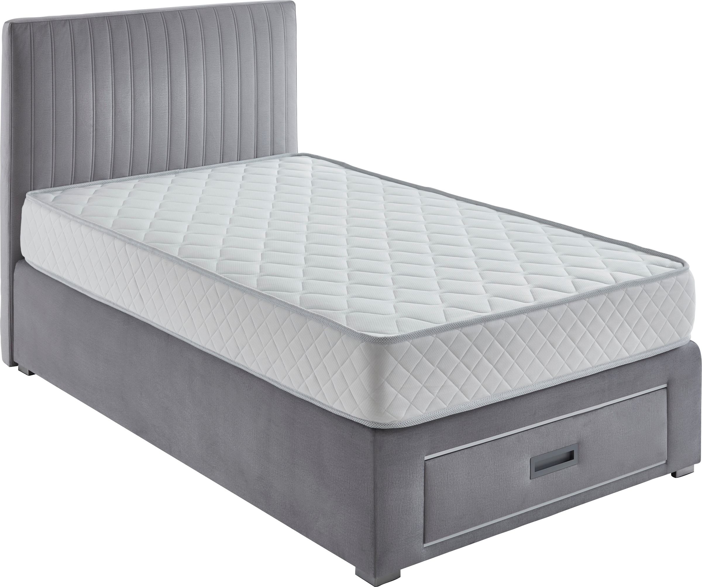 Home affaire Boxbett »Mackay« 100% vegan, pflegeleichter Bezug, mit Schubkasten