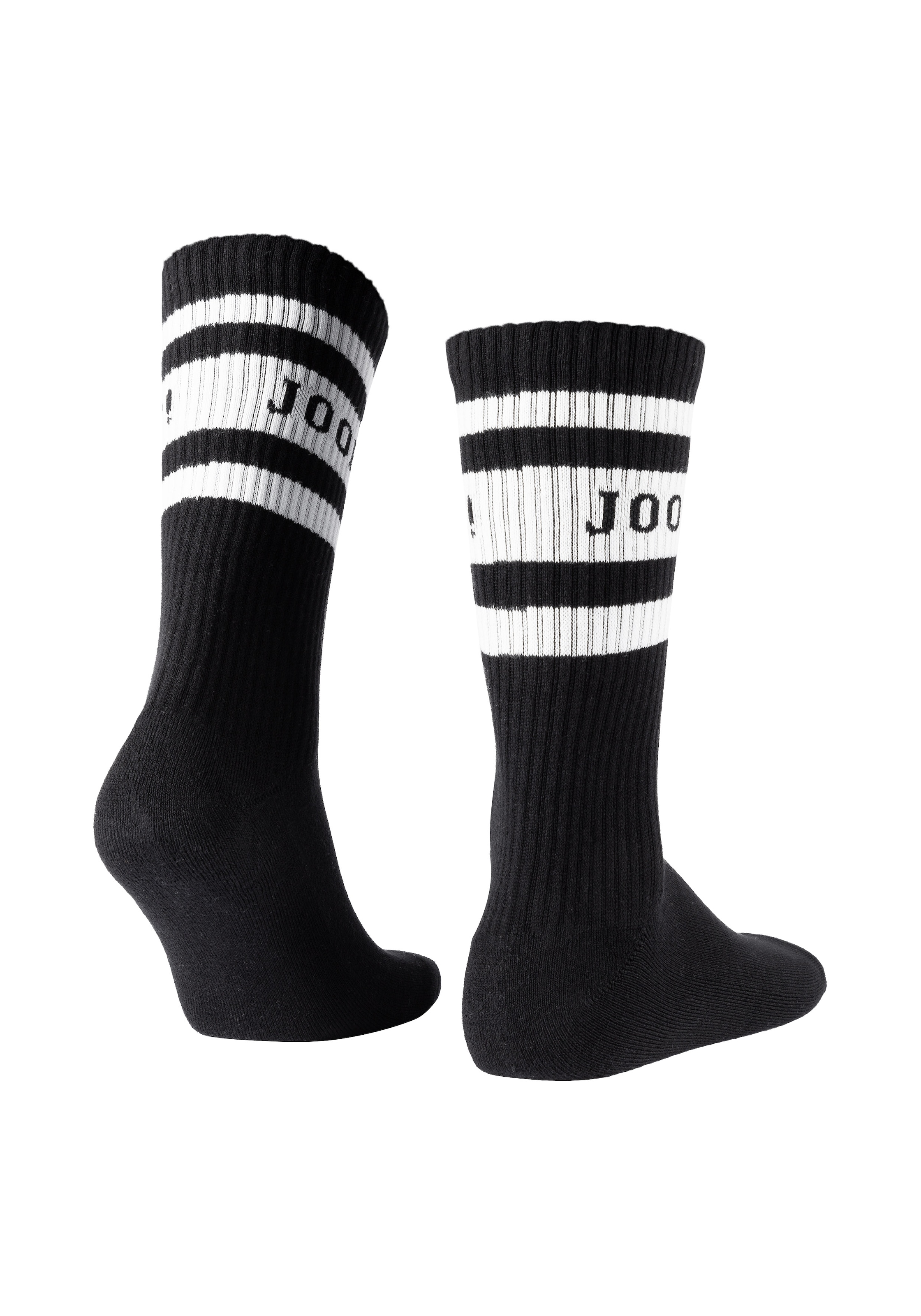 JOOP! Langsocken »premium essentials« 2er Pack,  am Bund mit Logoschriftzug
