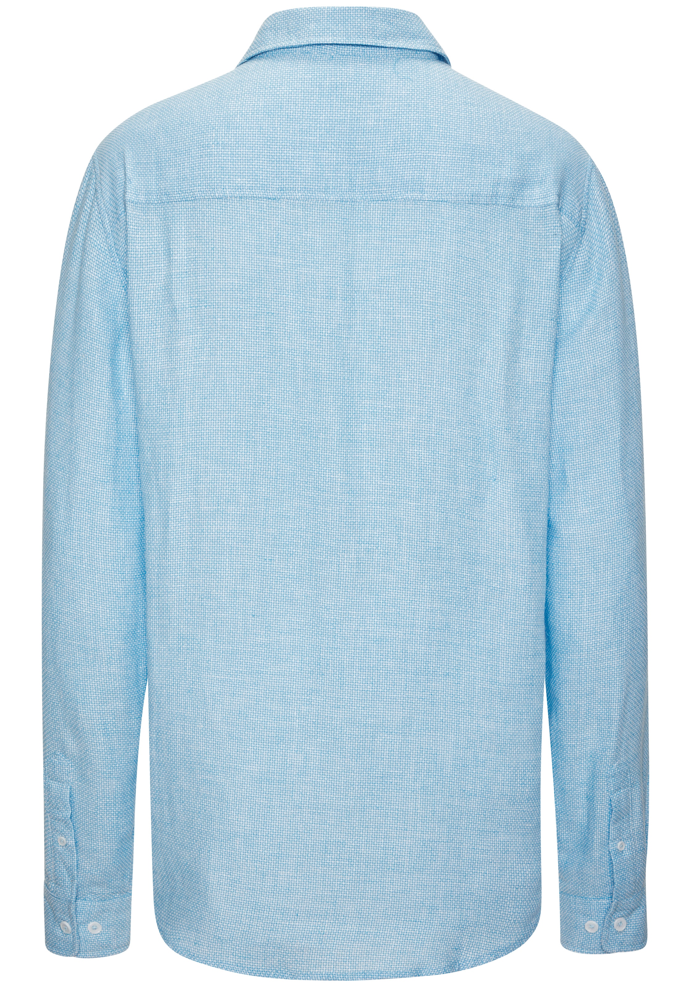 John Devin Leinenhemd », Langarmhemd« Luftiges Freizeithemd mit Krempelfunktion