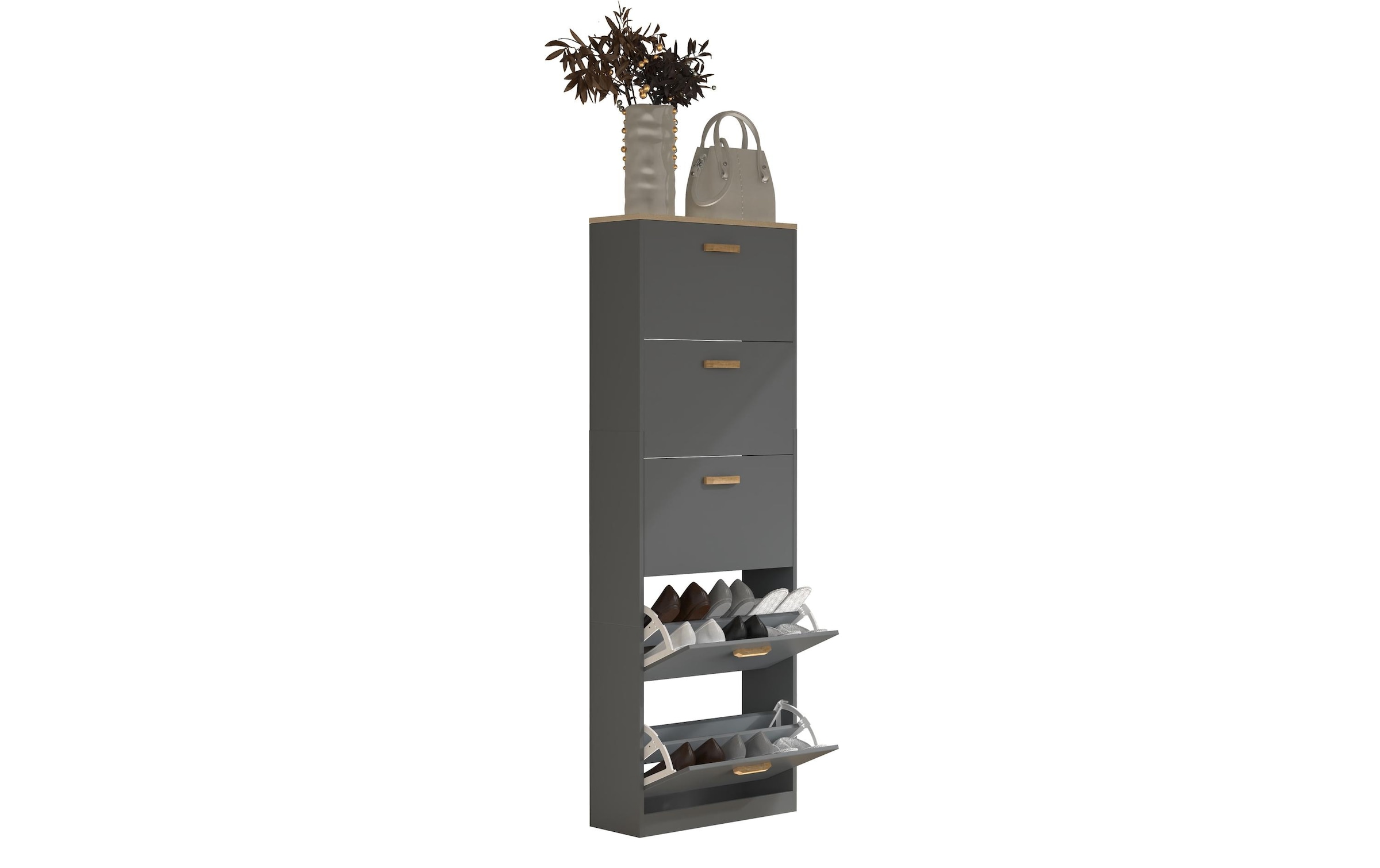 VCM Armoire à chaussures »Halom XL 59 x 170 cm«