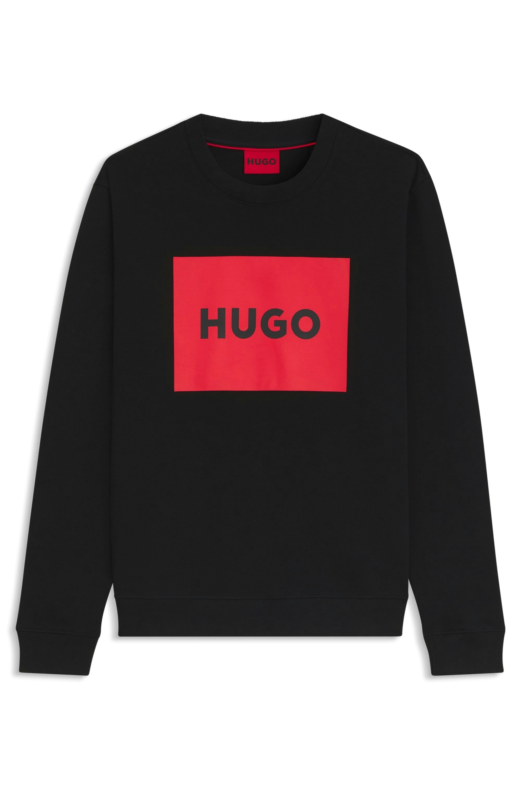 HUGO Sweatshirt »Duragol«, Rundhalsausschnitt, Regular Fit, grosser Logo-Druck
