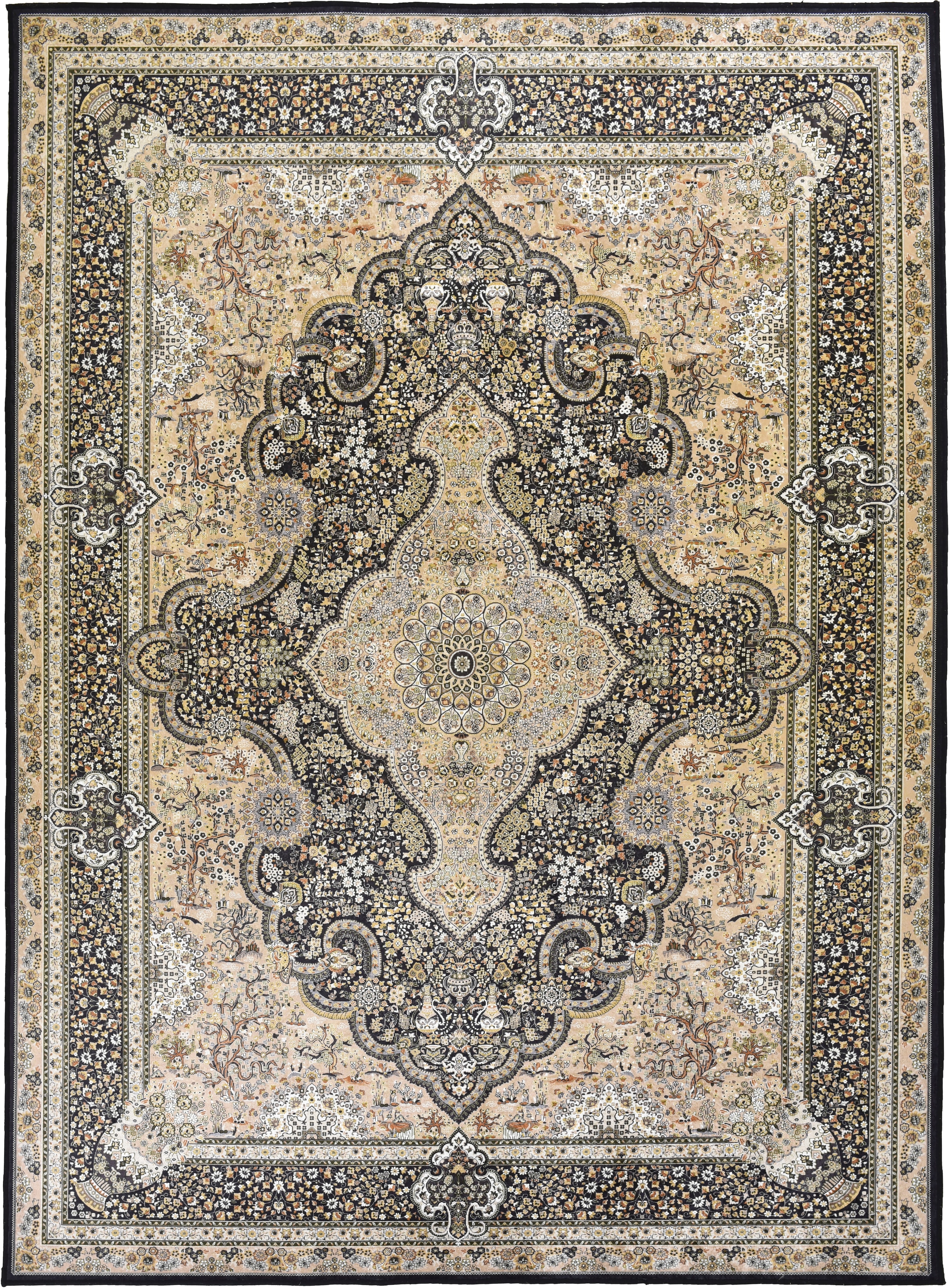 Gino Falcone Tapis »Gaia« Rectangulaire 3 mm Höhe Orient-Optik, ideal im Wohnzimmer & Schlafzimmer