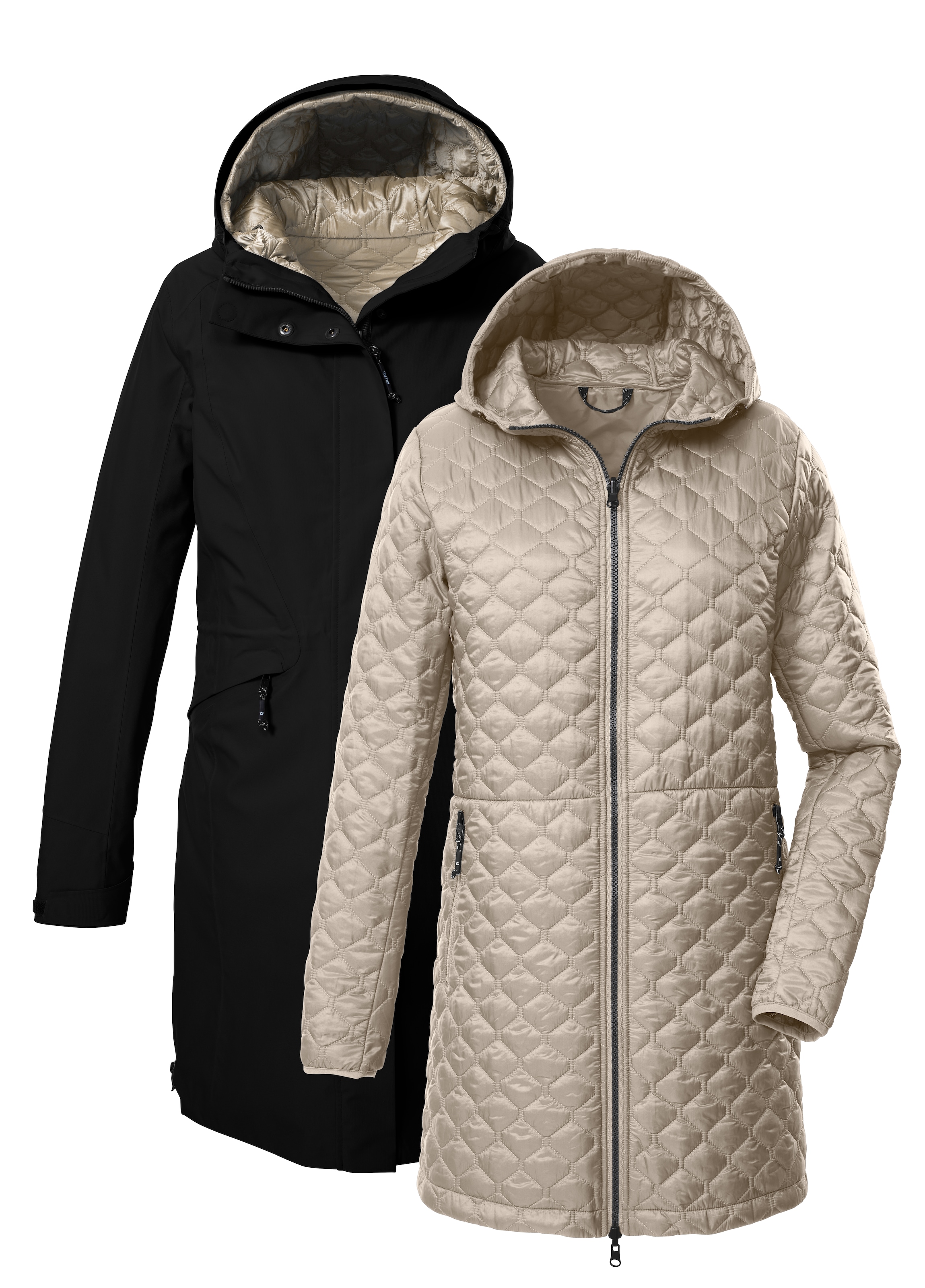 Killtec 3-in-1-Funktionsjacke »KOW 22 WMN JCKT« 1 Stk. tlg. Winterjacke Damen