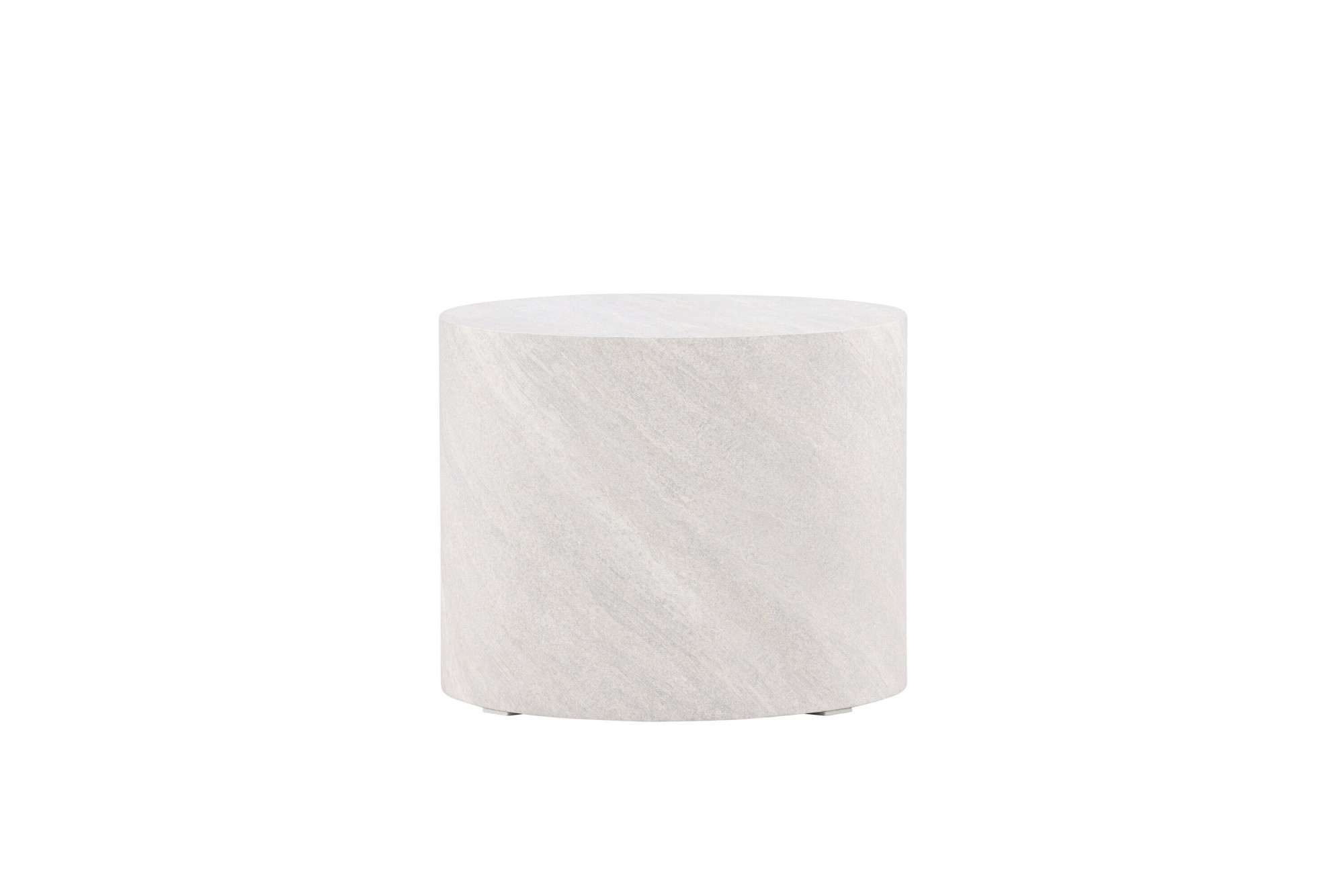 Venture Home Table basse »York, runder Couchtisch in moderner Betonoptik, Ø 50 cm« Table basse, MDF, ronde, compacte, industrielle, moderne