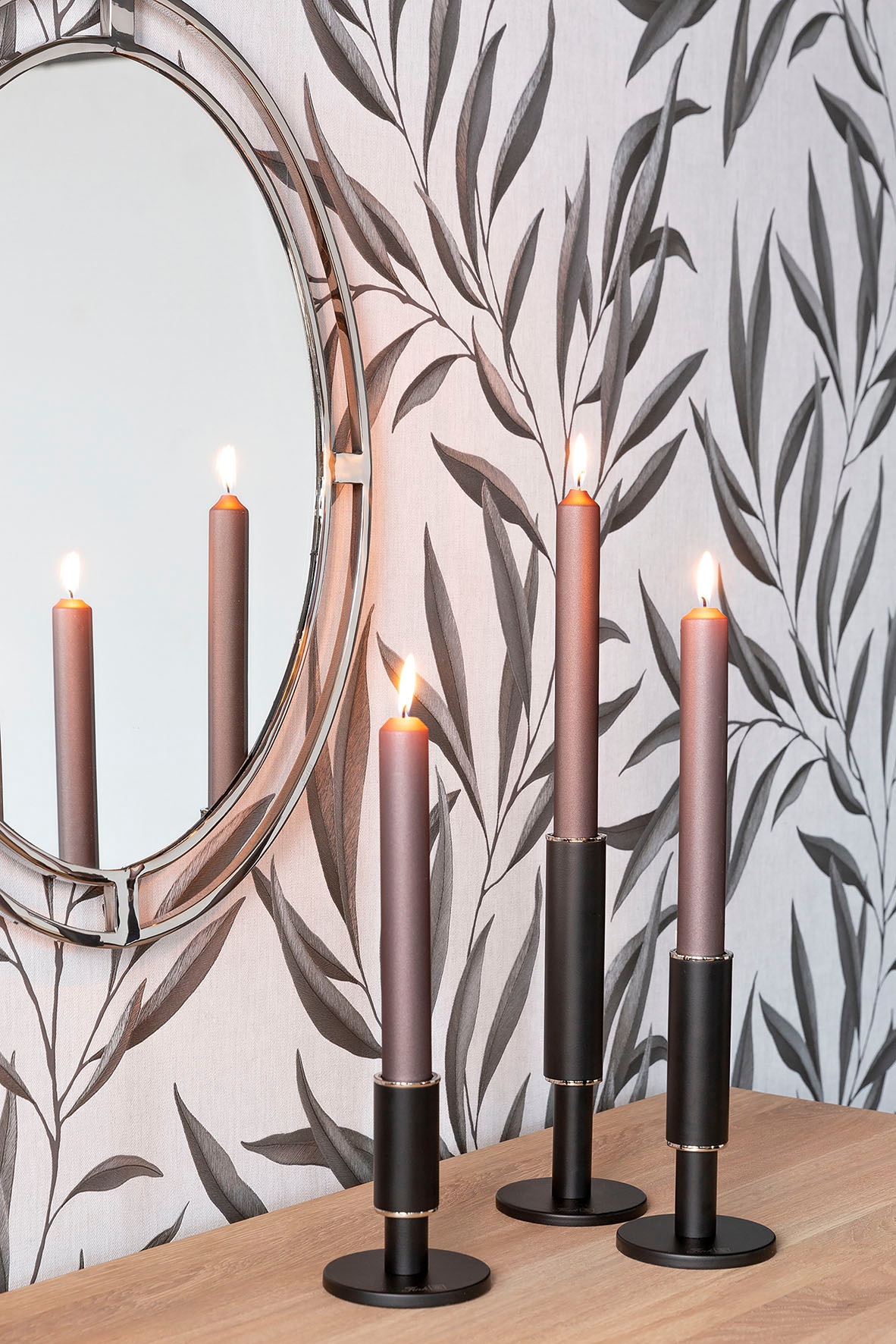 Fink Chandelier »RITMO« bougeoirs en aluminium