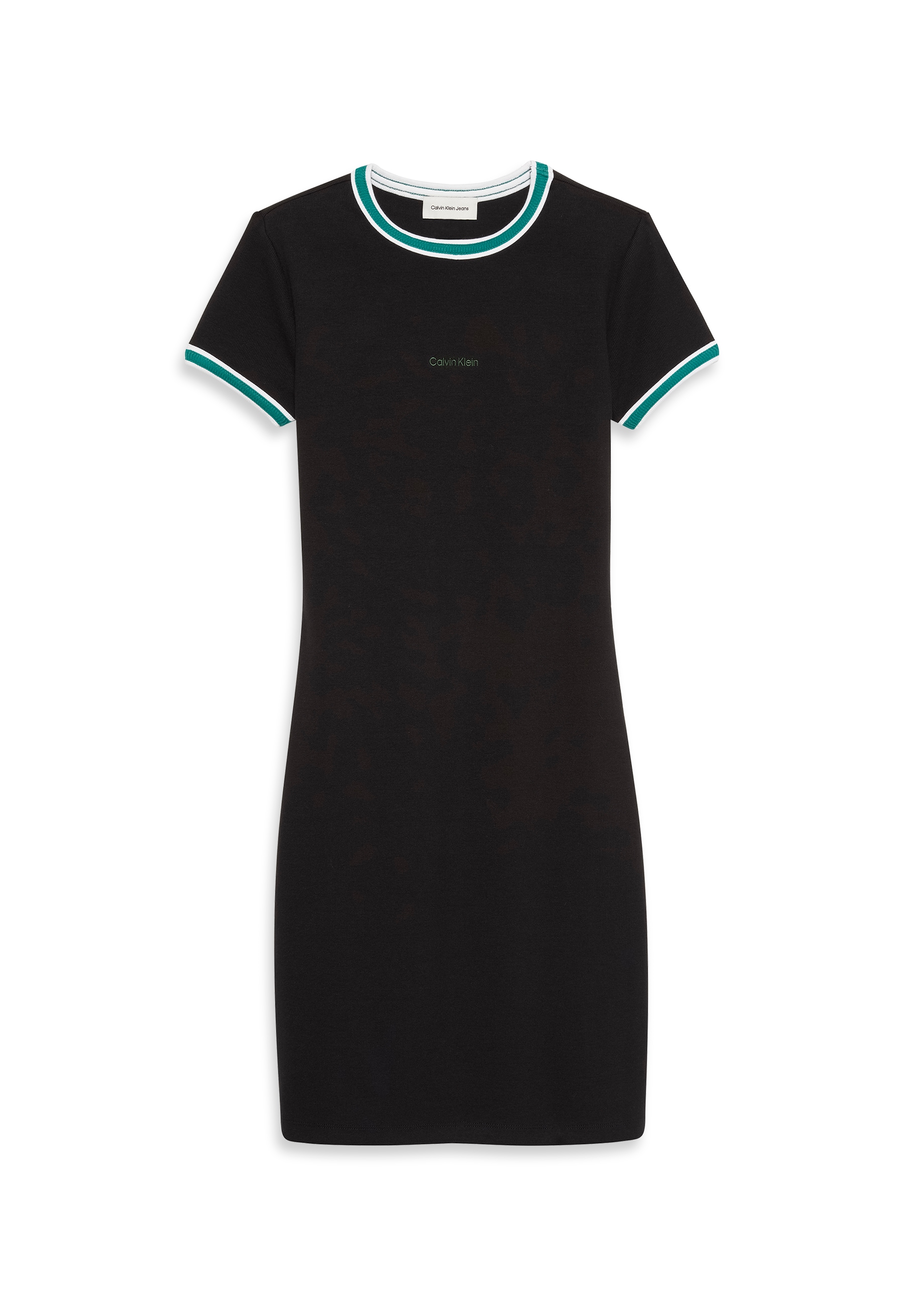 Calvin Klein Jeans Robe de skateur »SS COLOR BLOCK COTTON RIB BABY T« Mit Rundhalsausschnitt, regular fit