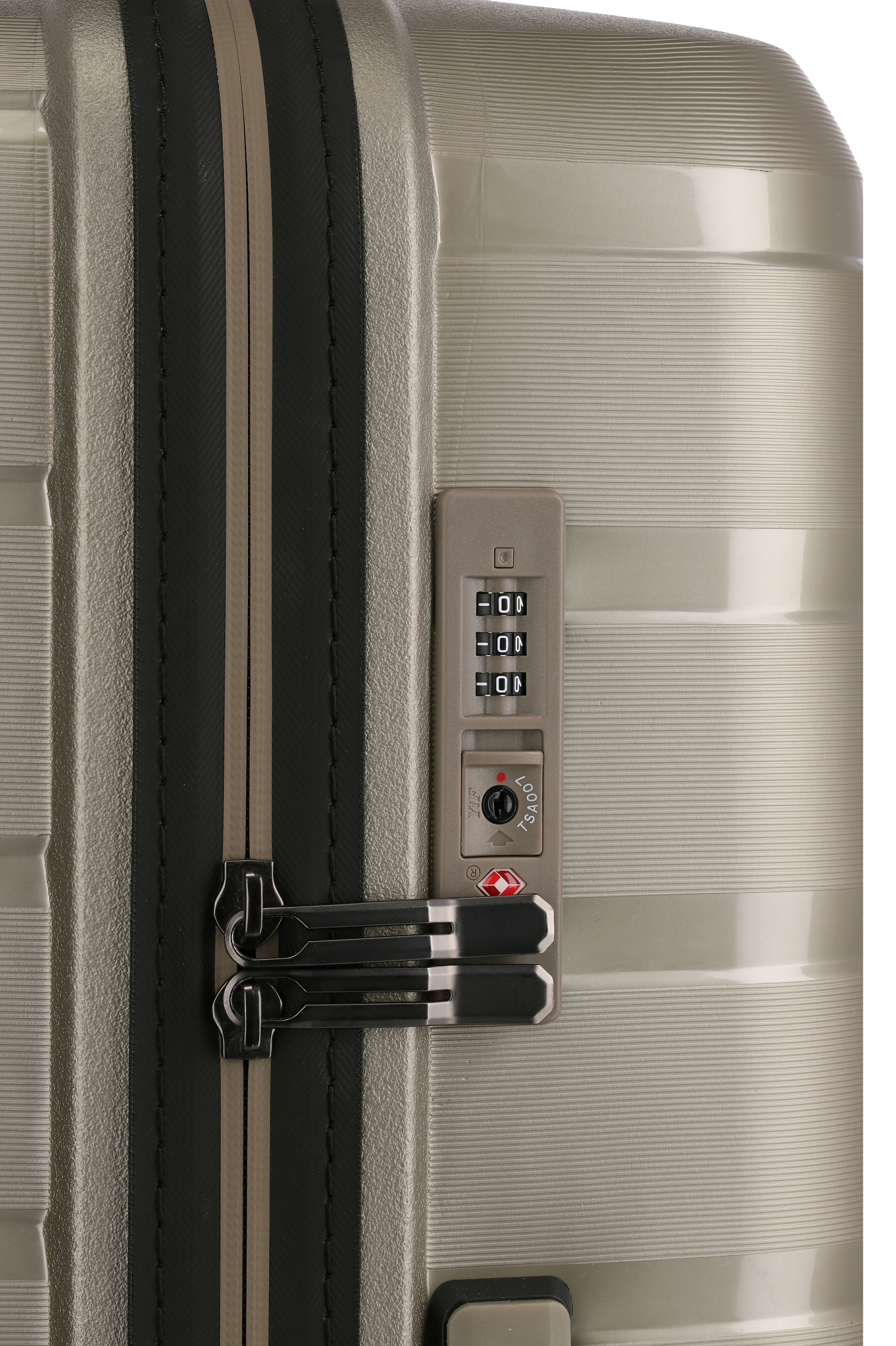 travelite Trolley »AIR BASE Reisekoffer Hartschale« 35 l 4 Rollen widerstandsfähiges Material und cleverer Innenaufteilung