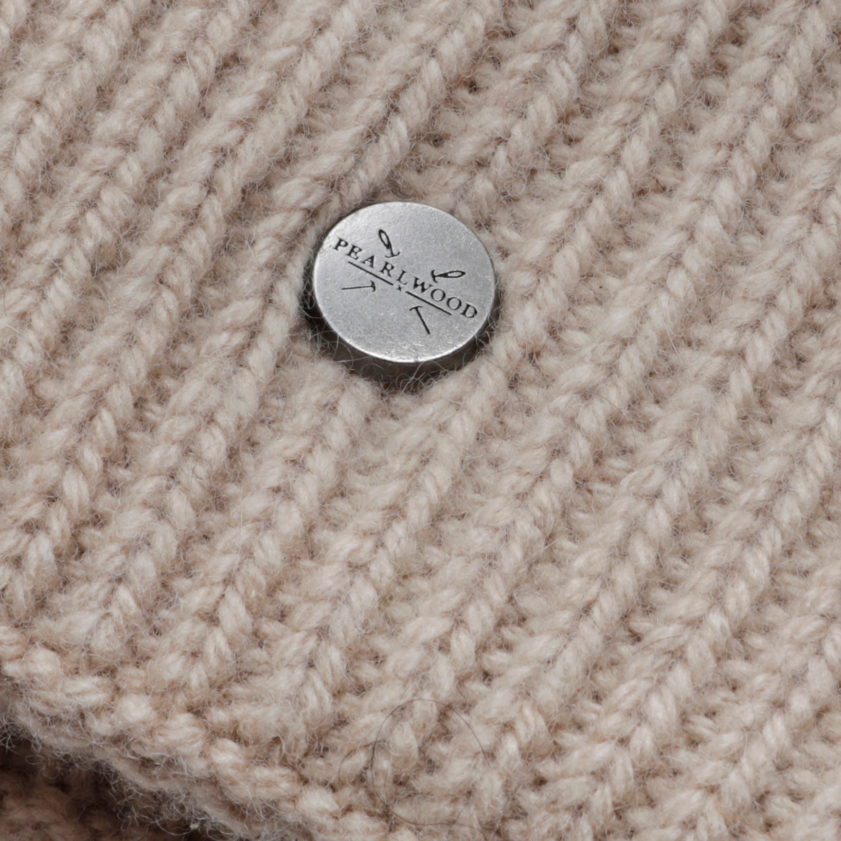 PEARLWOOD Strickmütze »IVA« Feinripp, breiter Umschlag, Temperaturregulierend, Wollanteil