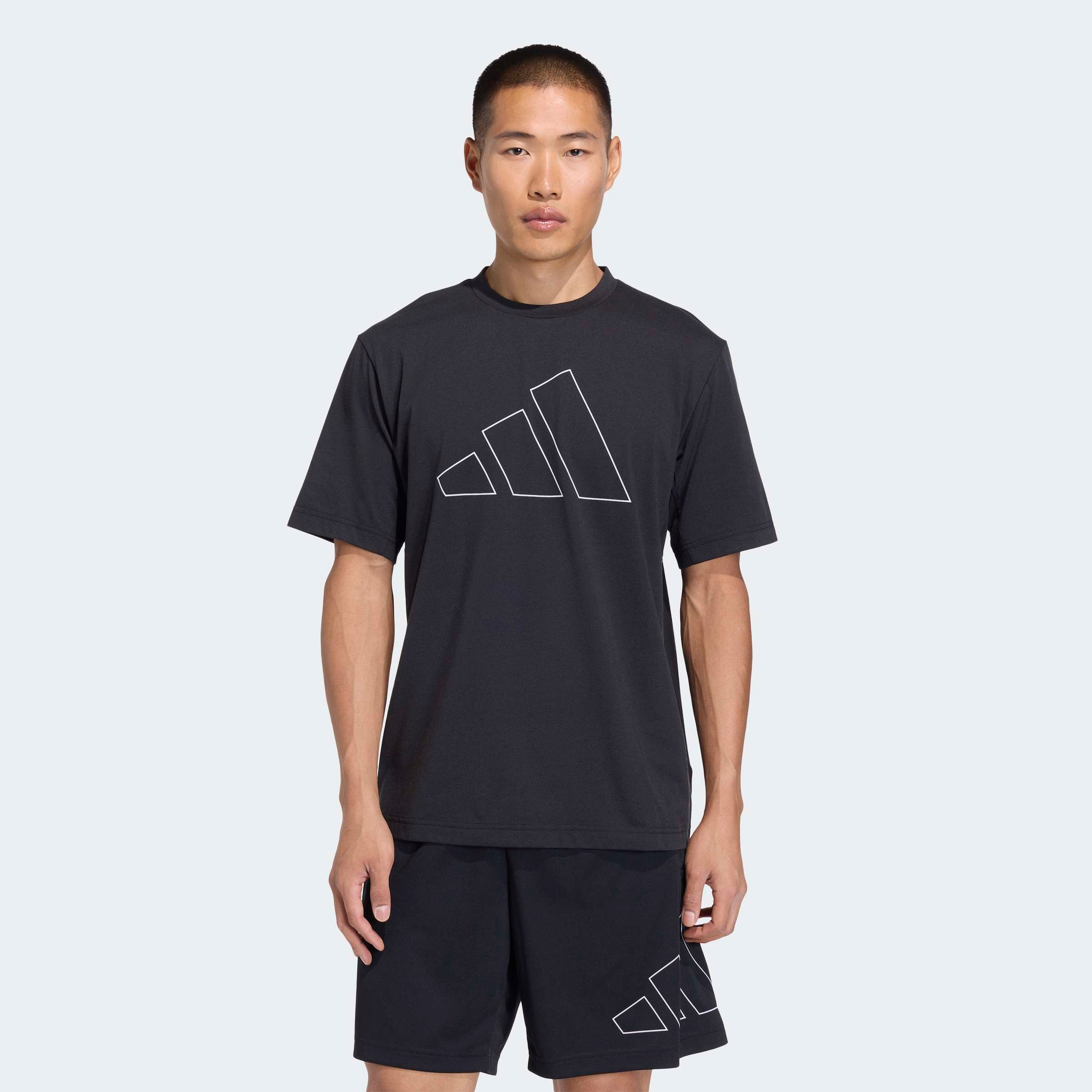 adidas Performance T-Shirt »WORKOUT ESSENTIALS FEELREADY LOGO«