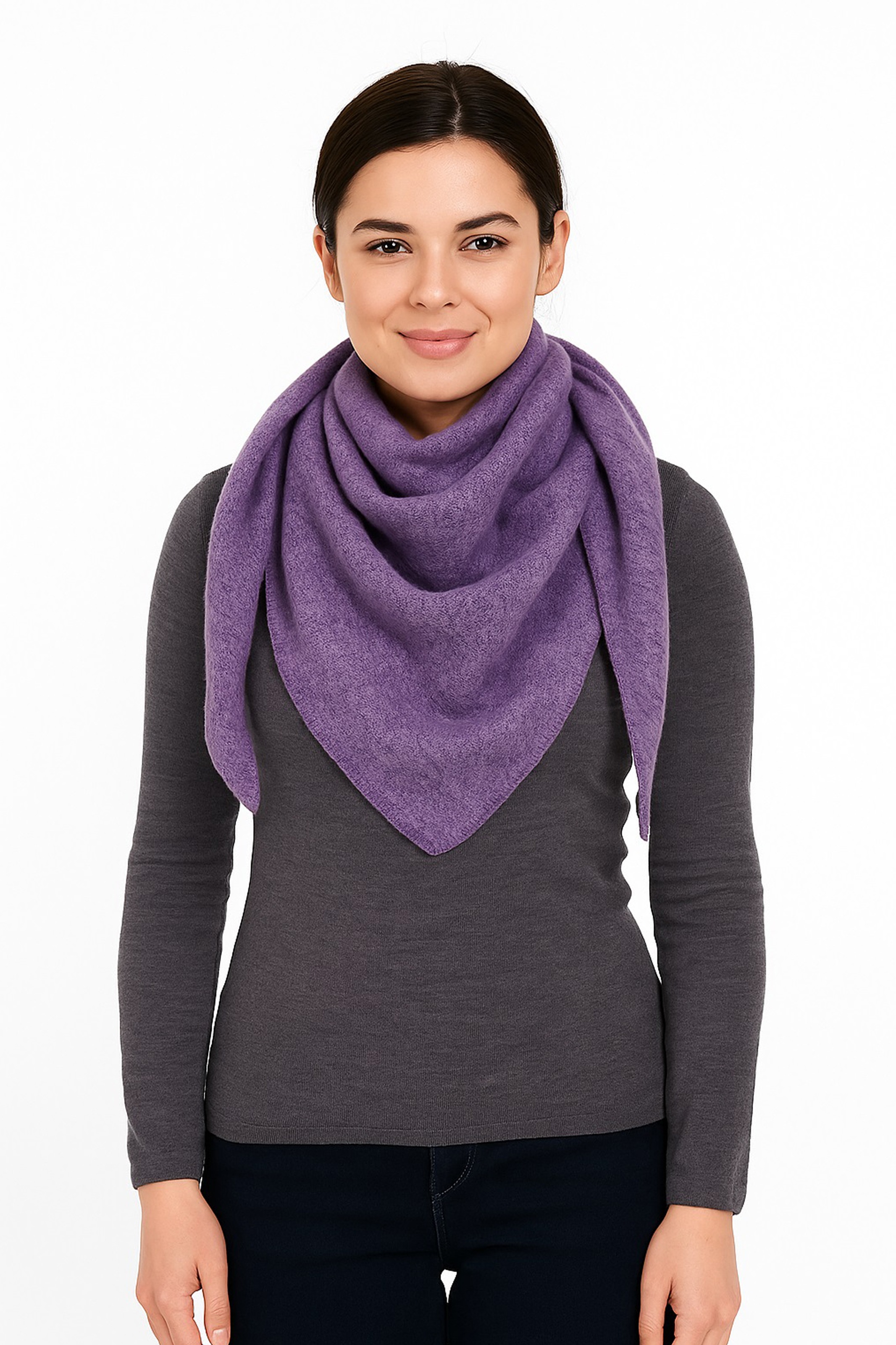 Capelli New York Foulard de mode maille fine, à nouer individuellement, chaud