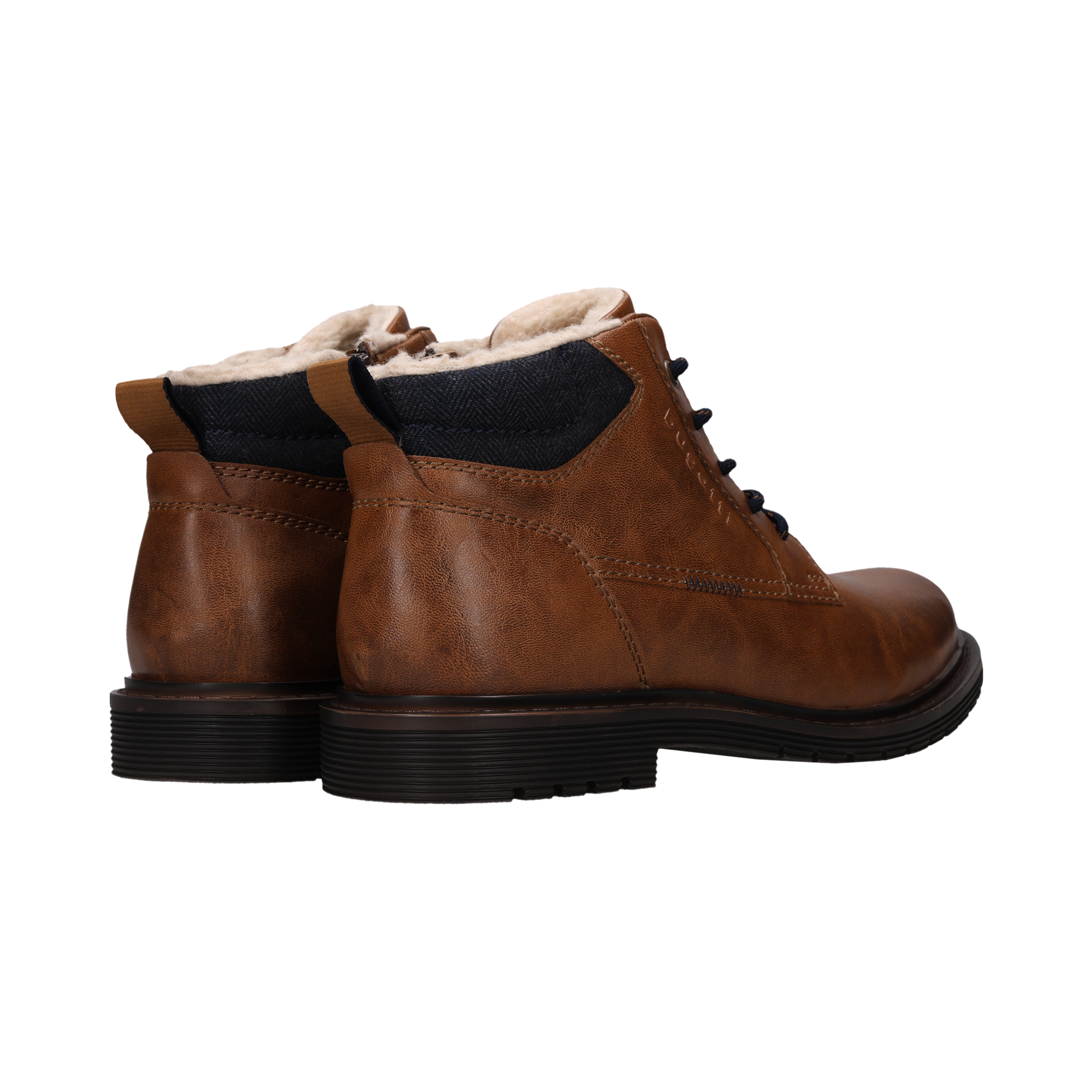 bugatti Bottines à lacets  bottes d'hiver, bottines à lacets avec doublure chaude
