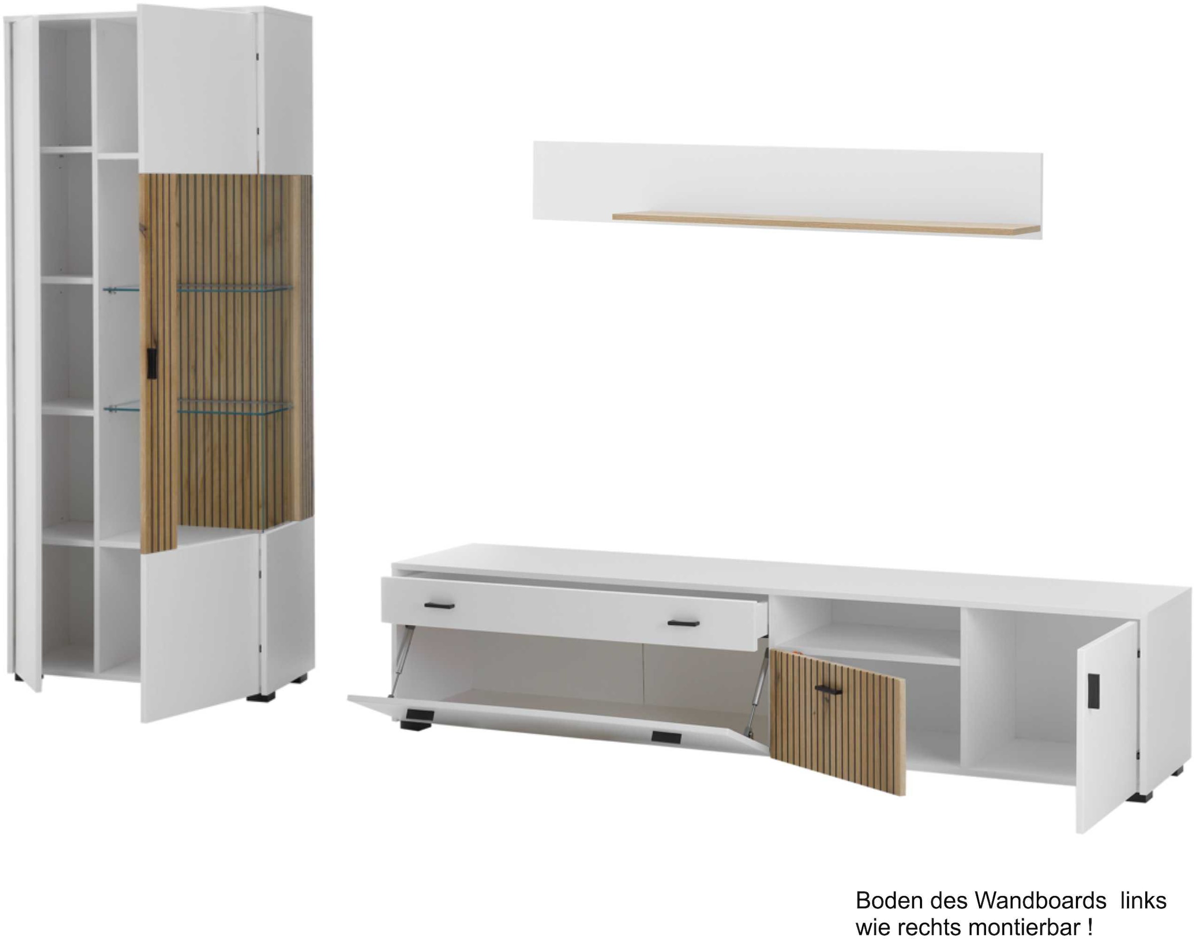 INOSIGN Wohnwand »HUDSON« Set, 3 Stk. tlg.