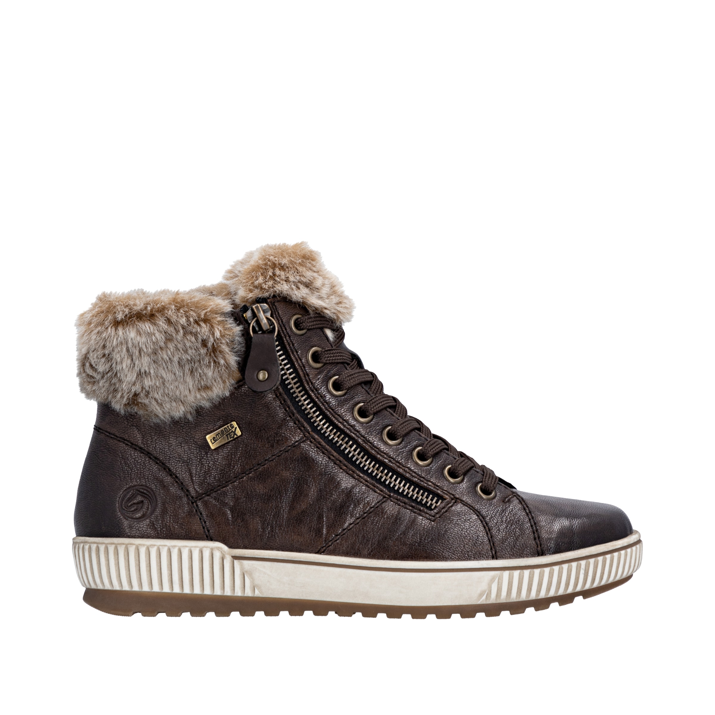 Remonte Bottes d'hiver  plateforme, chaussure outdoor à lacets avec membrane TEX déperlante
