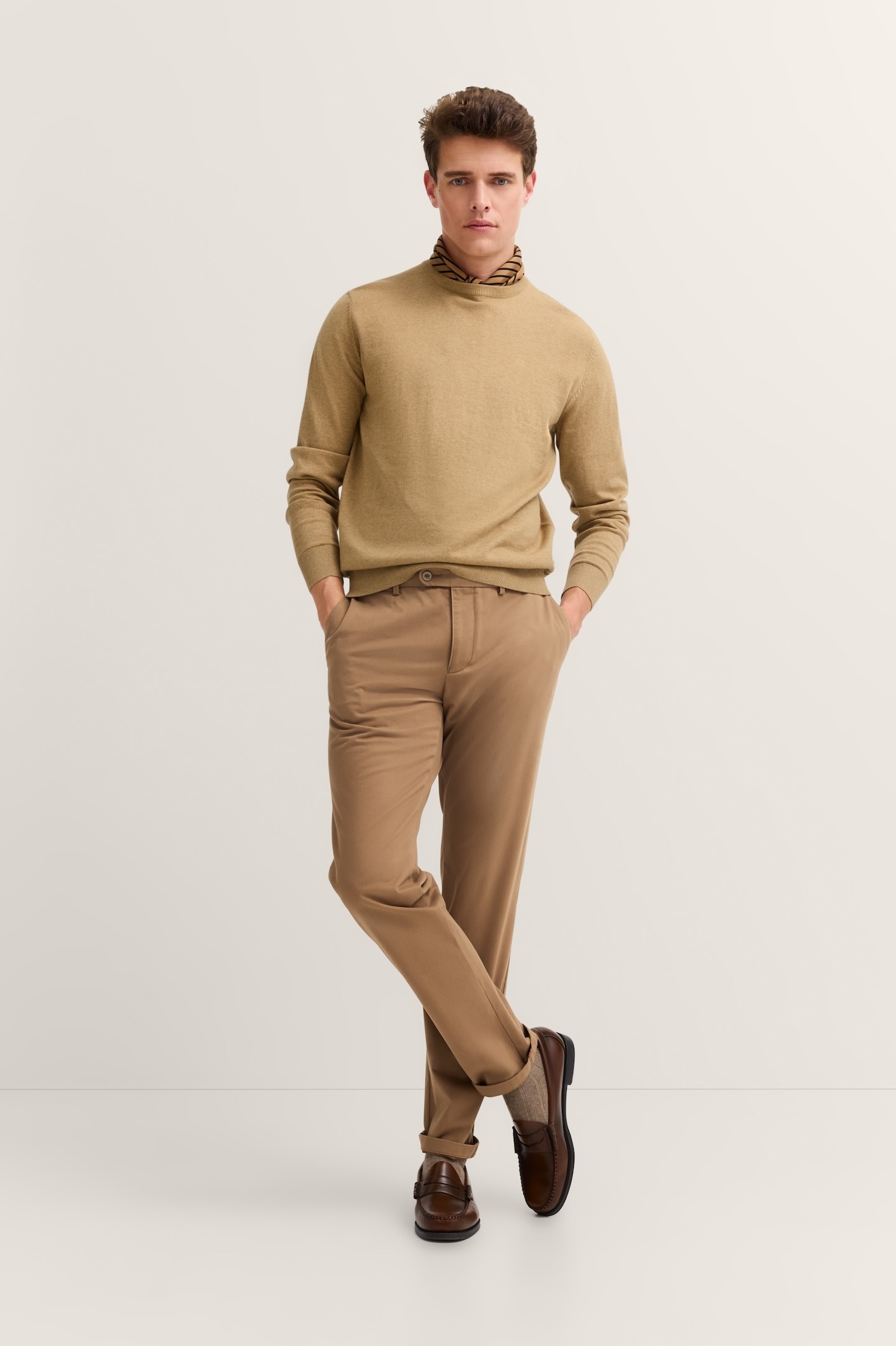 bugatti Chinohose »Modern Fit«  mit Luxury Power Stretch