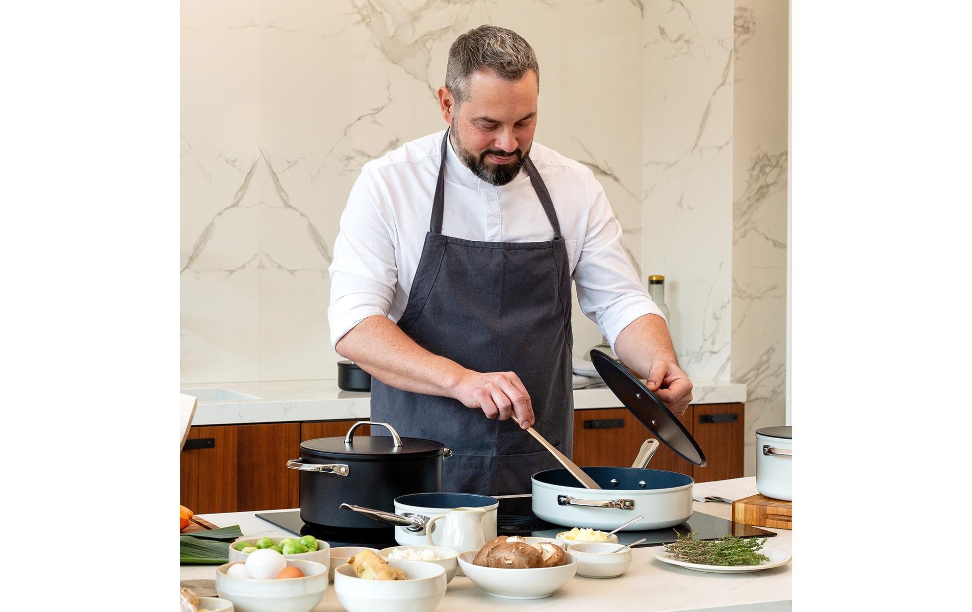   Couvercle de casserole »Lunasol Saturn Terra« Deckel mit Keramikoberfläche